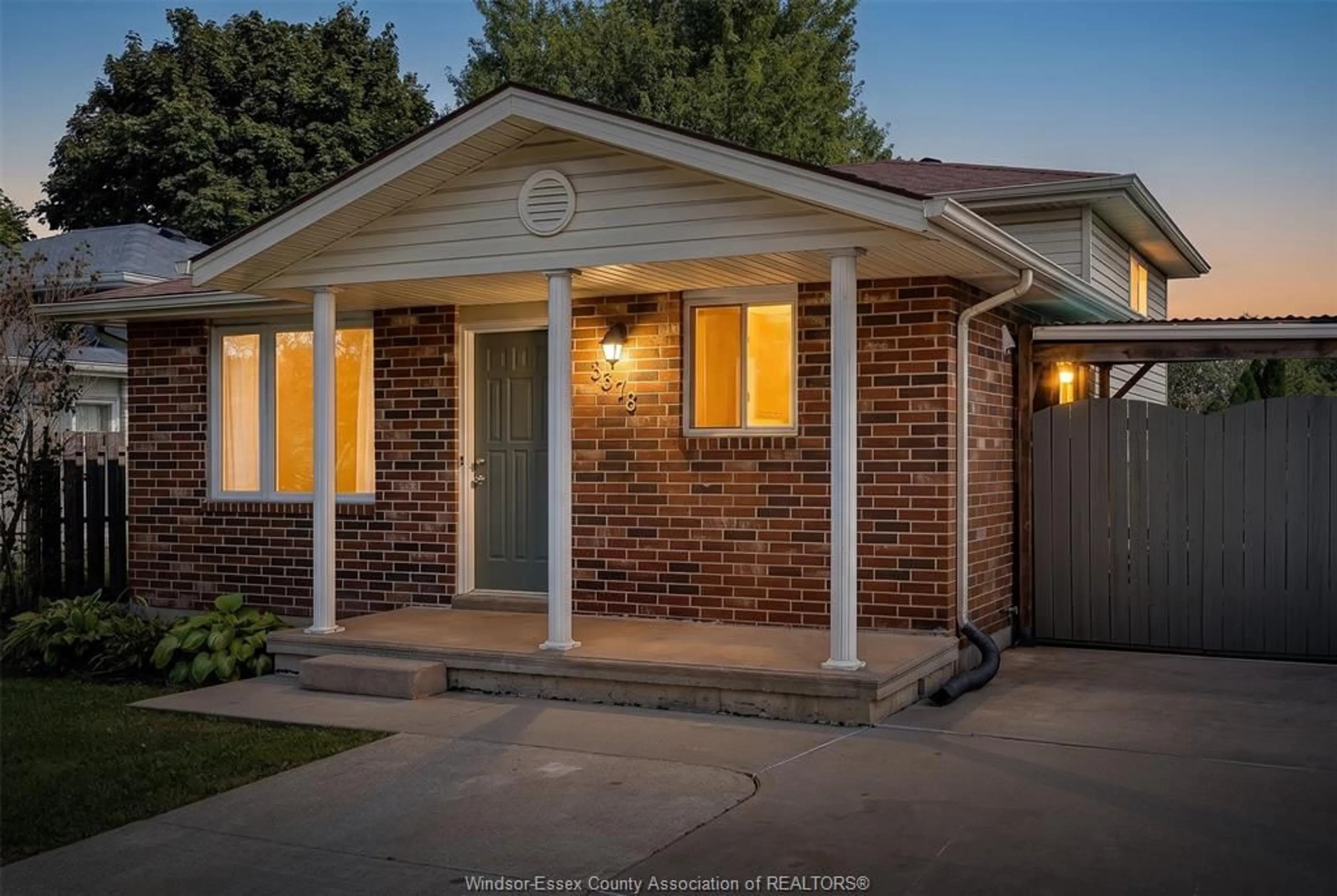 Home with brick exterior material, street for 3378 CANDLEWOOD, Windsor Ontario N8W 5M5