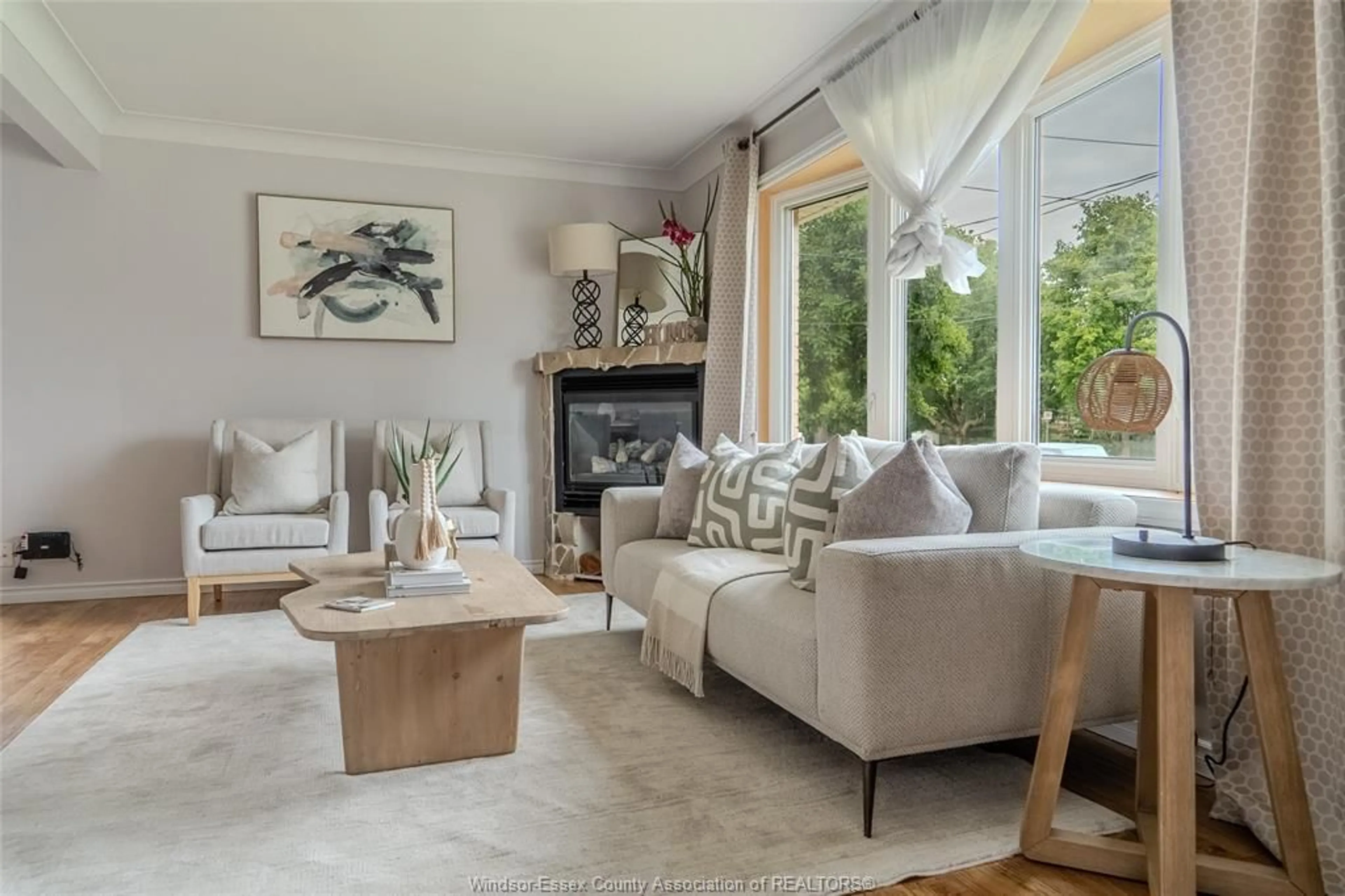 Living room with furniture, unknown for 257 Dieppe St, Windsor Ontario N8S 3V1