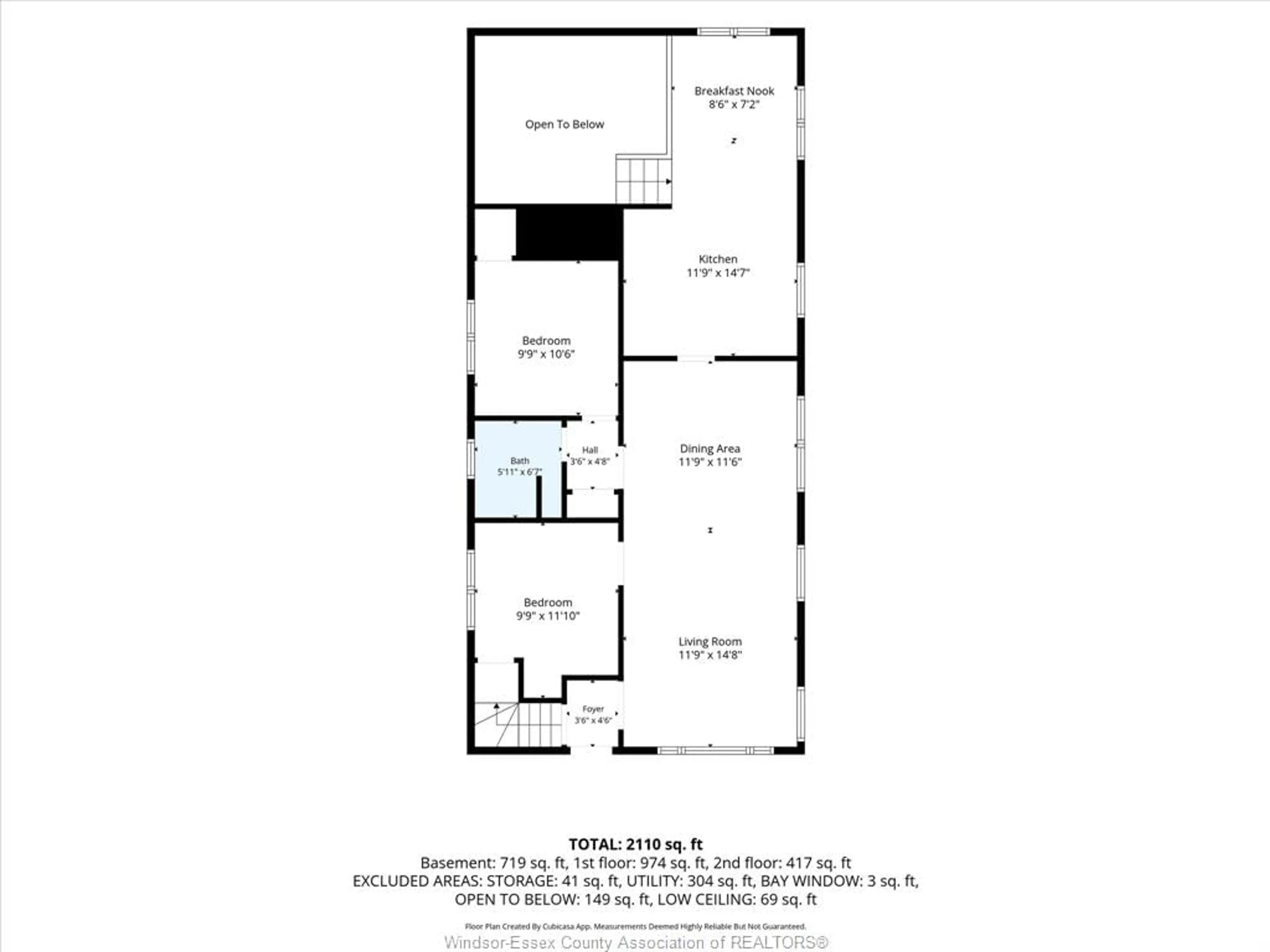 Floor plan for 2306 CHILVER Rd, Windsor Ontario N8W 2V5
