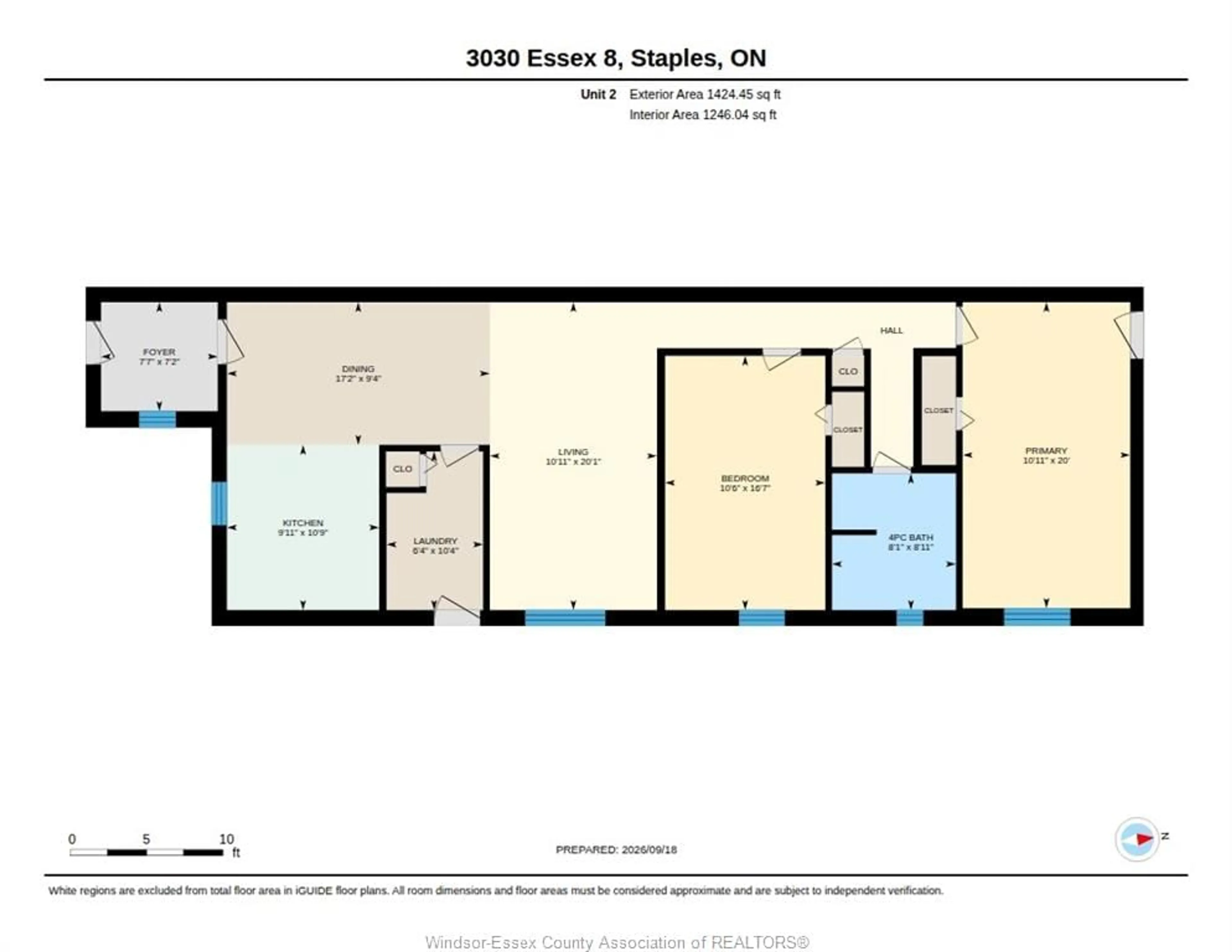 Floor plan for 3030 COUNTY RD 8, Staples Ontario N0P 2J0