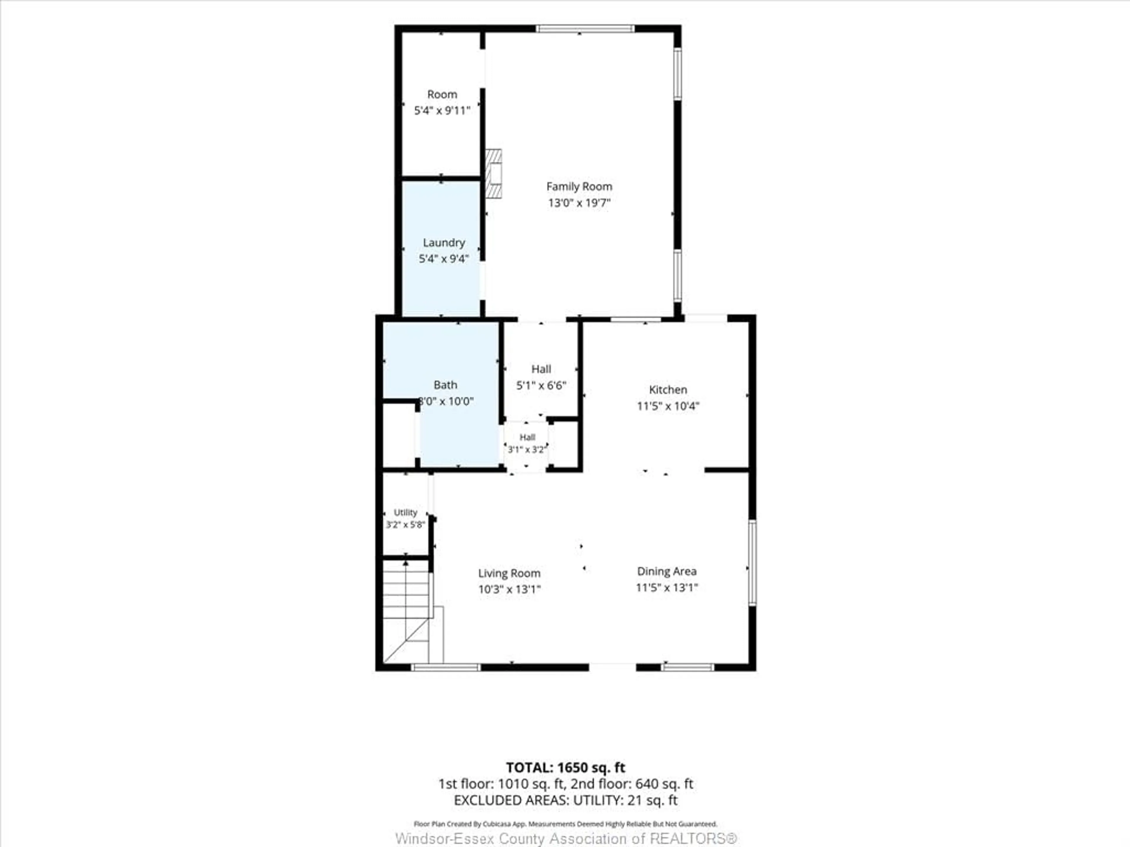 Floor plan for 2438 Francois, Windsor Ontario N8W 4T4