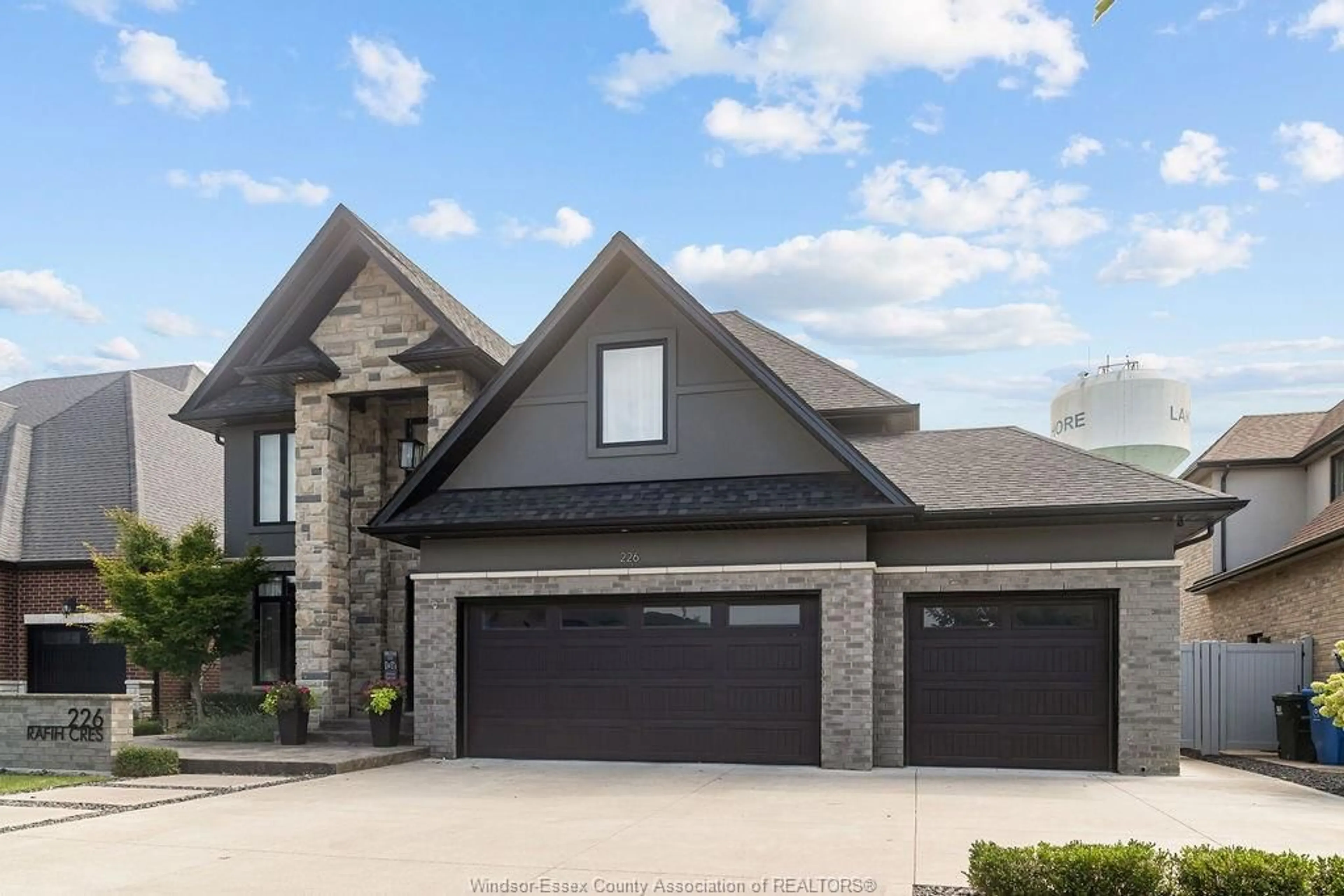 Home with brick exterior material, street for 226 RAFIH Cres, Lakeshore Ontario N8L 1A5