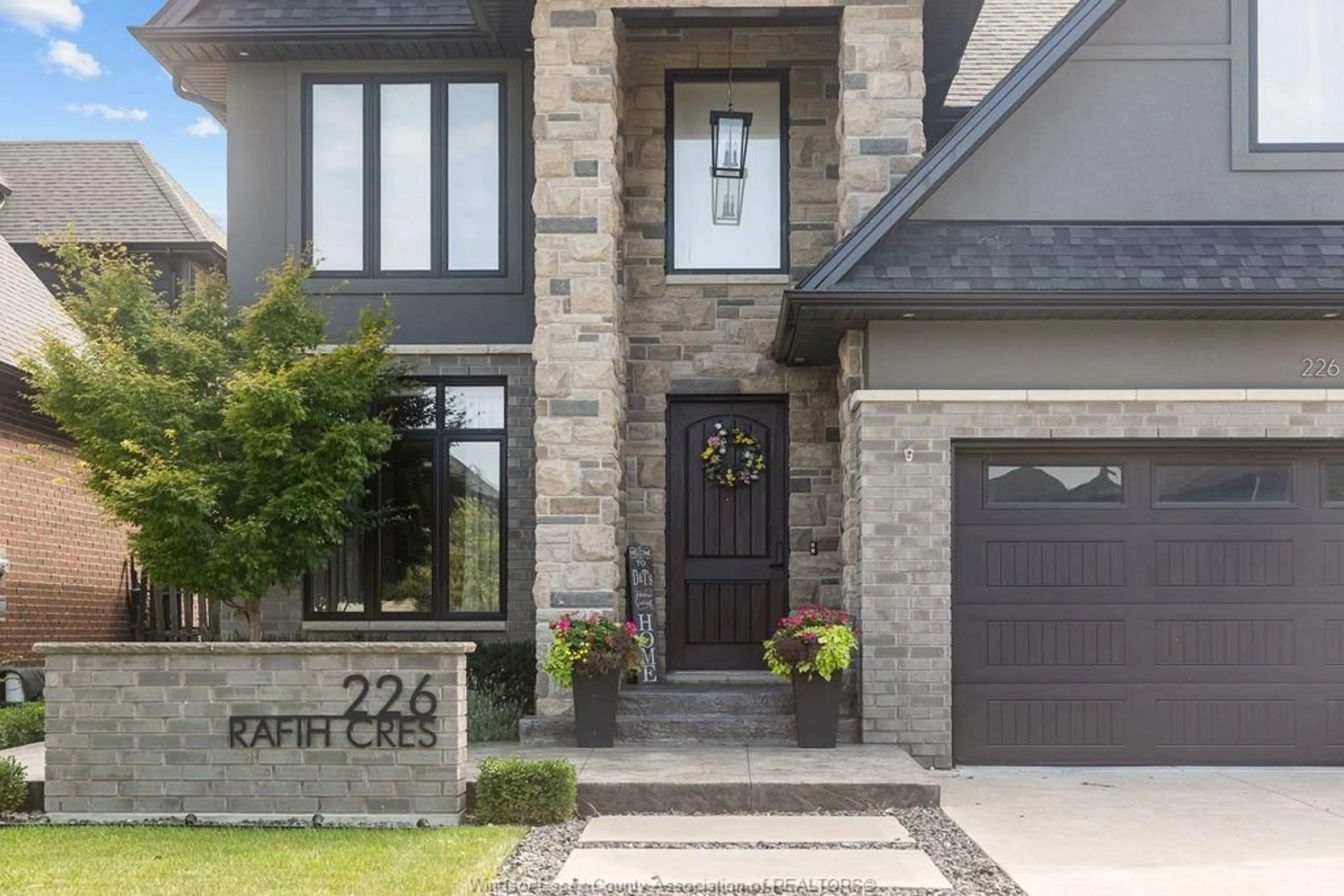 Home with brick exterior material, street for 226 RAFIH Cres, Lakeshore Ontario N8L 1A5
