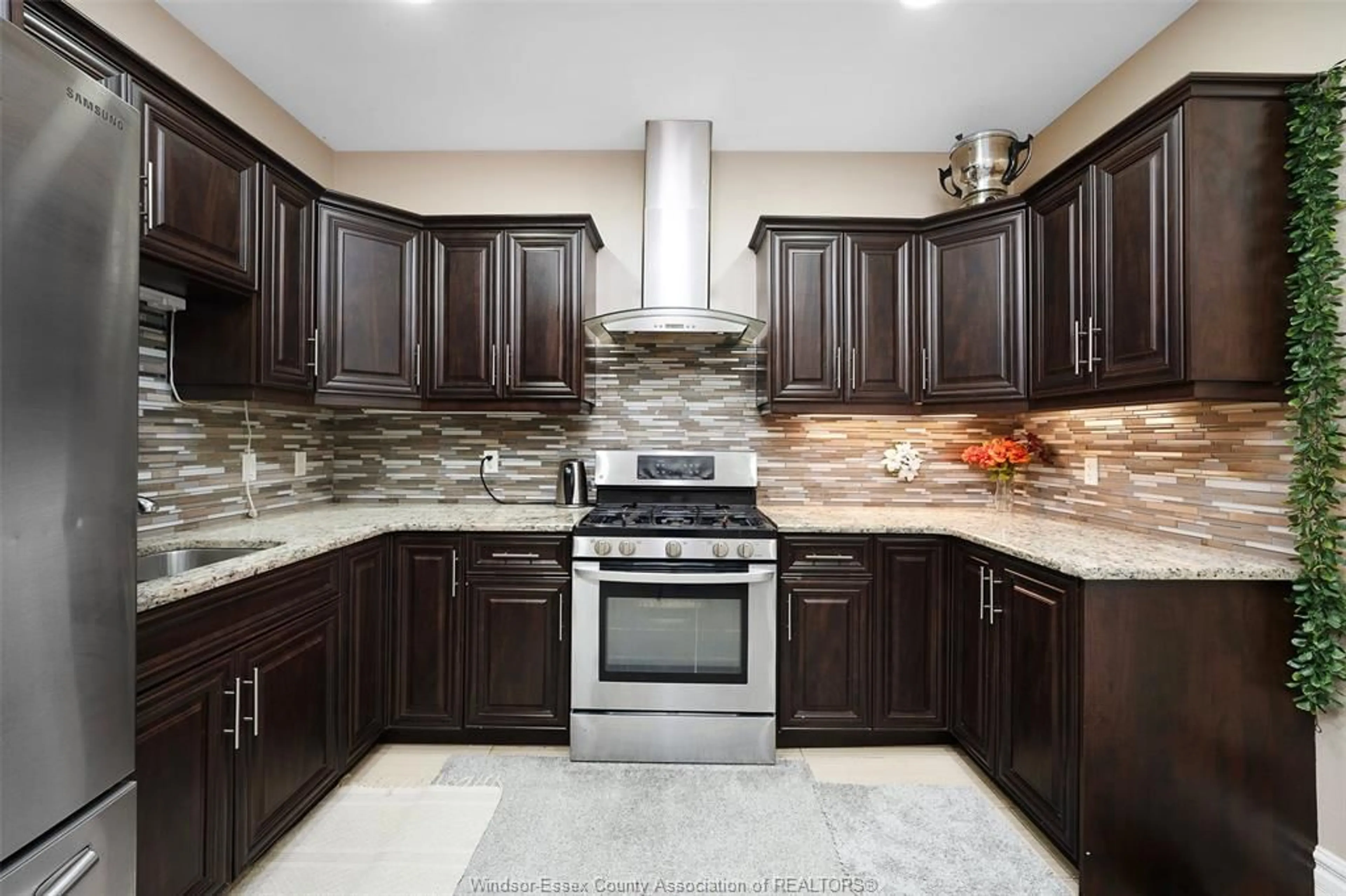Contemporary kitchen, ceramic/tile floor for 2340 RANKIN Ave, Windsor Ontario N8B 3V8