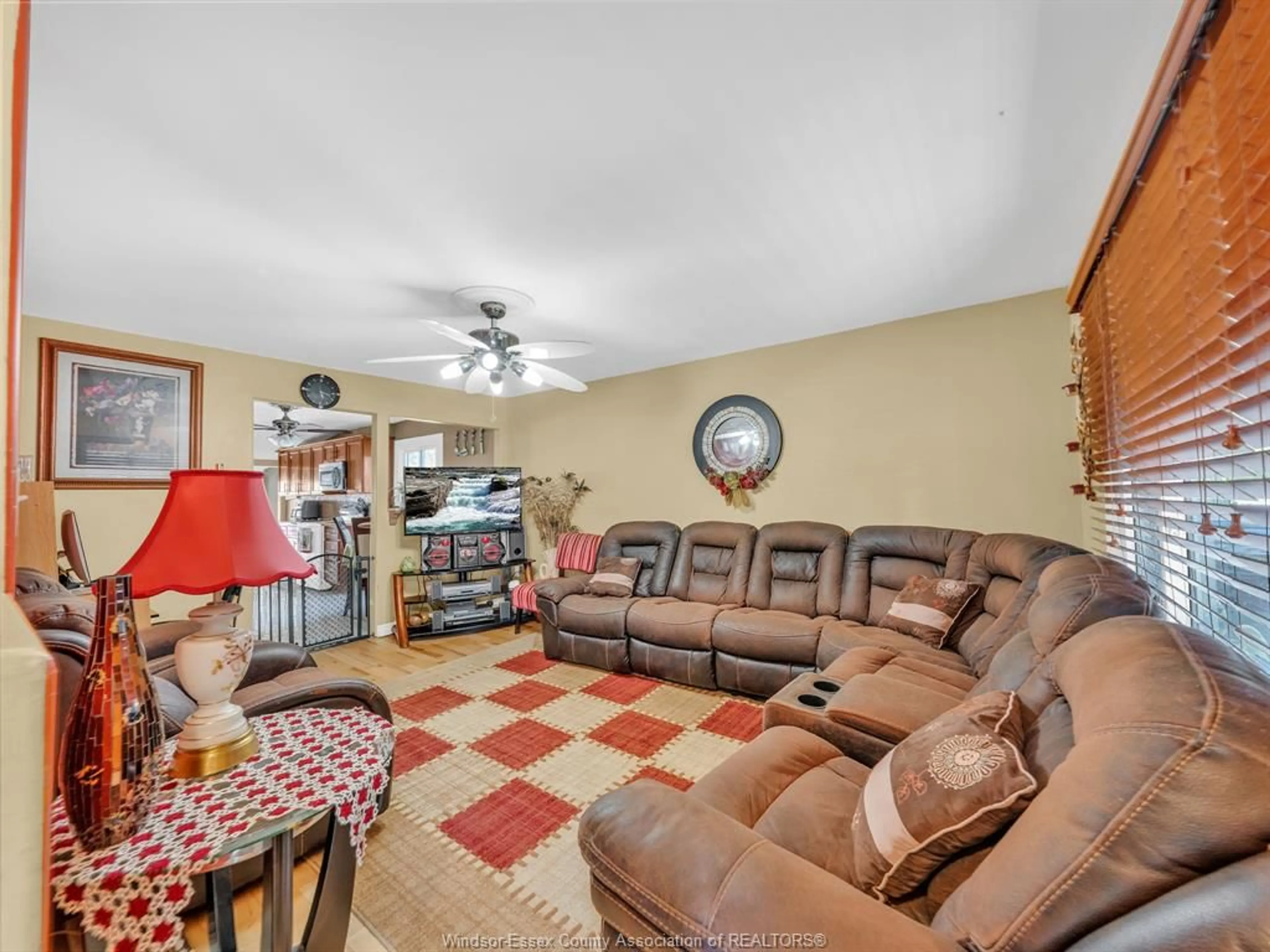 Living room with furniture, ceramic/tile floor for 1936 CENTRAL, Windsor Ontario N8W 4H9