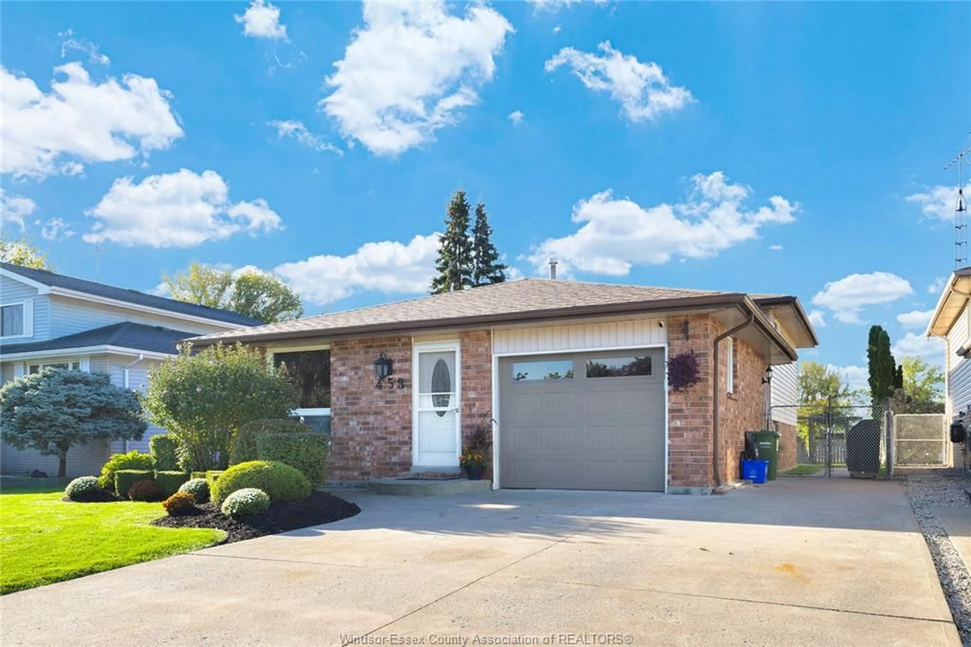 Home with brick exterior material, street for 458 DESJARDINS Cres, Belle River Ontario N0R 1A0