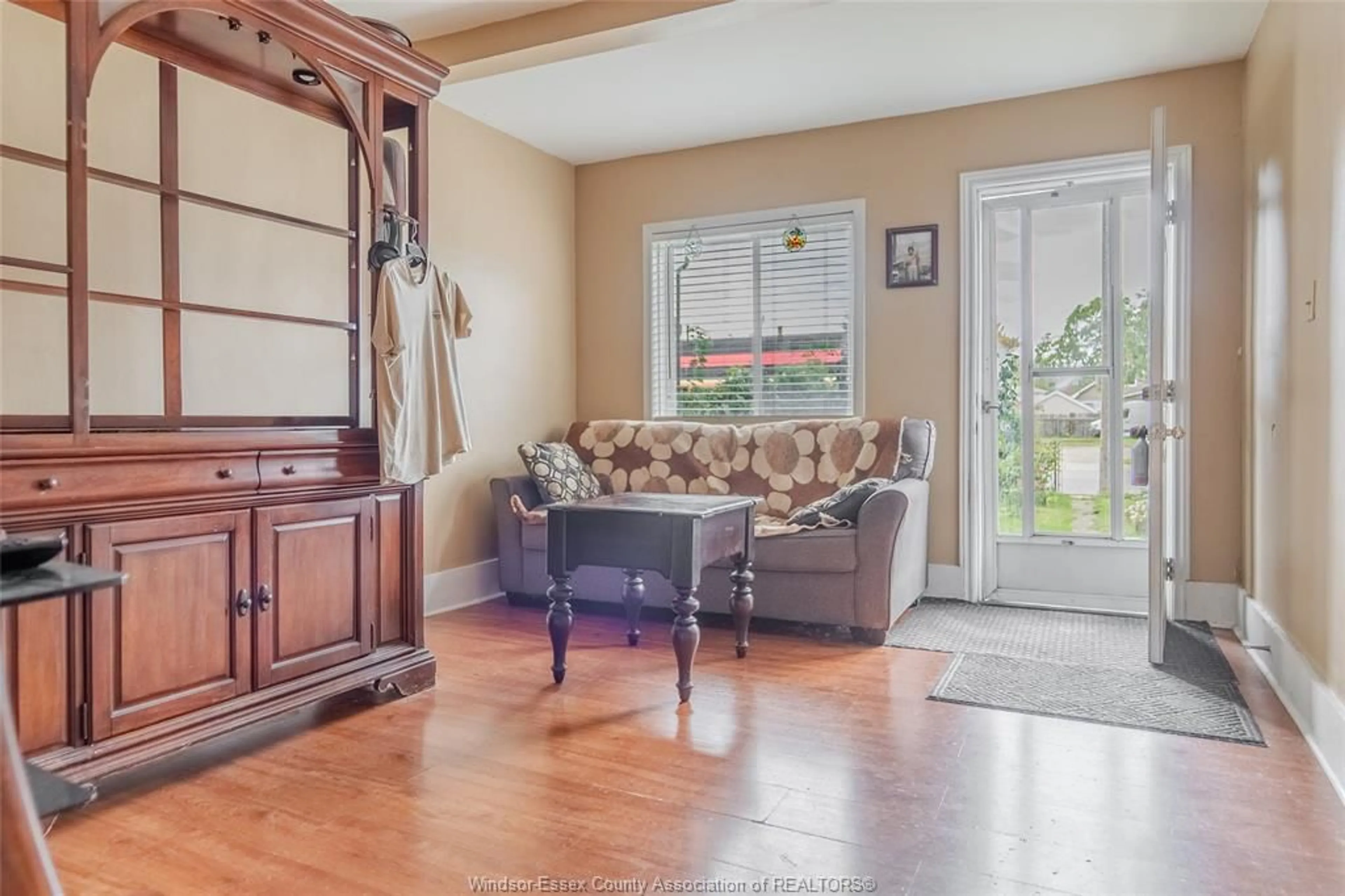 Living room with furniture, unknown for 1468 Drouillard, Windsor Ontario N8Y 2R9