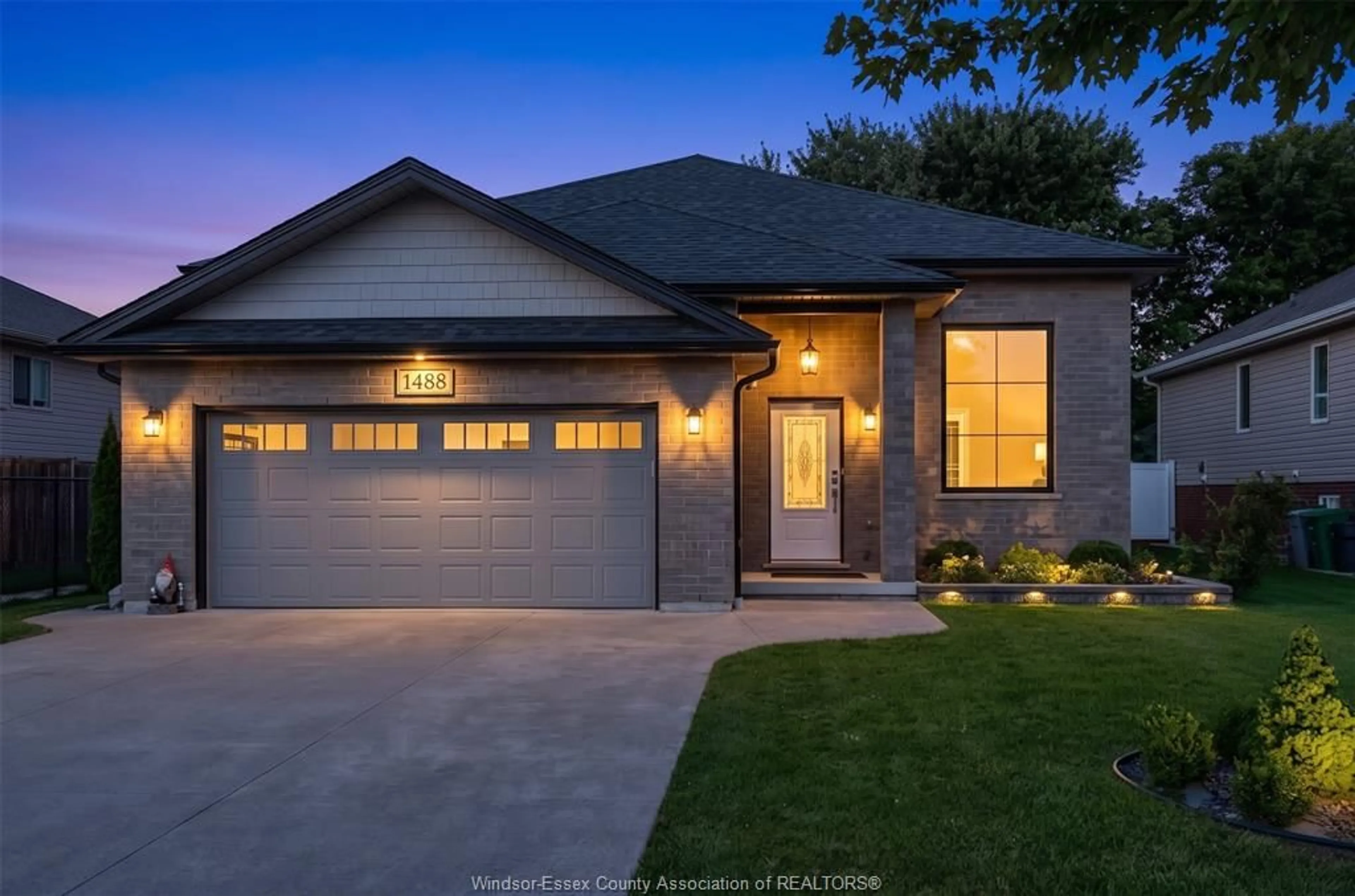 Home with brick exterior material, street for 1488 HARRISON St, LaSalle Ontario N9H 0E1