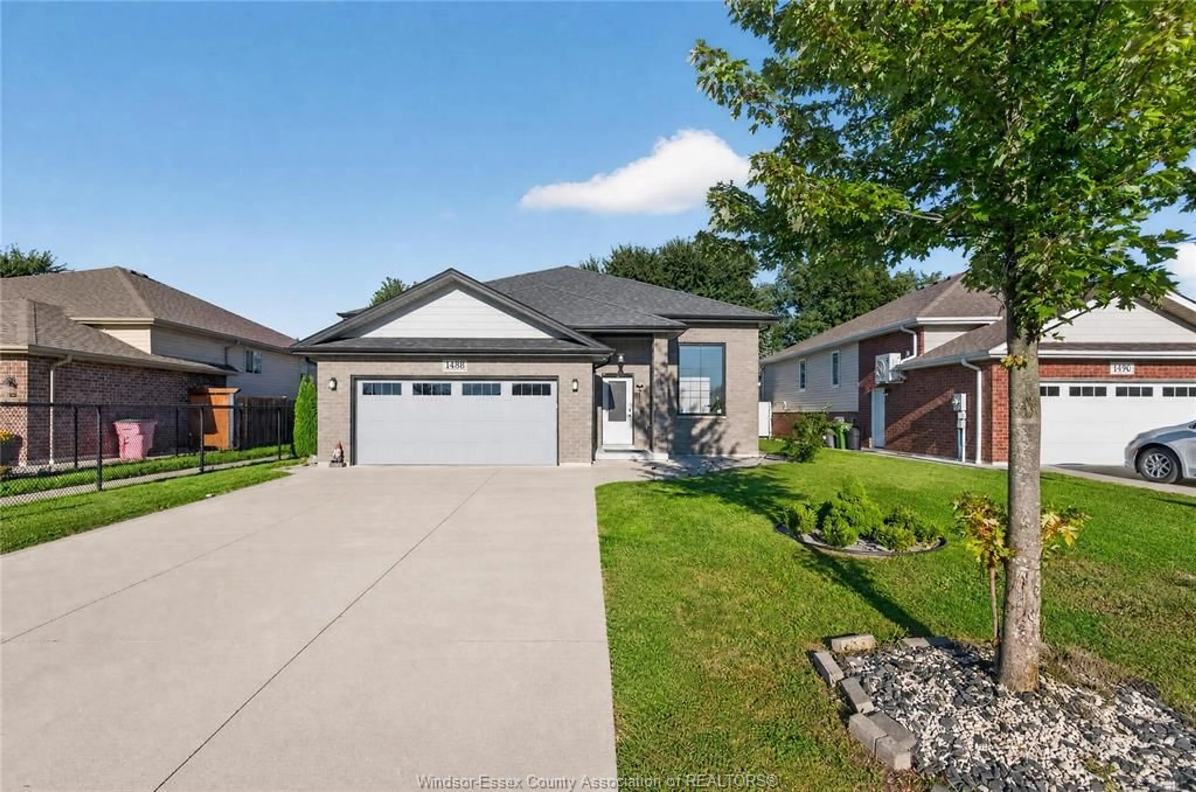 Home with brick exterior material, street for 1488 HARRISON St, LaSalle Ontario N9H 0E1