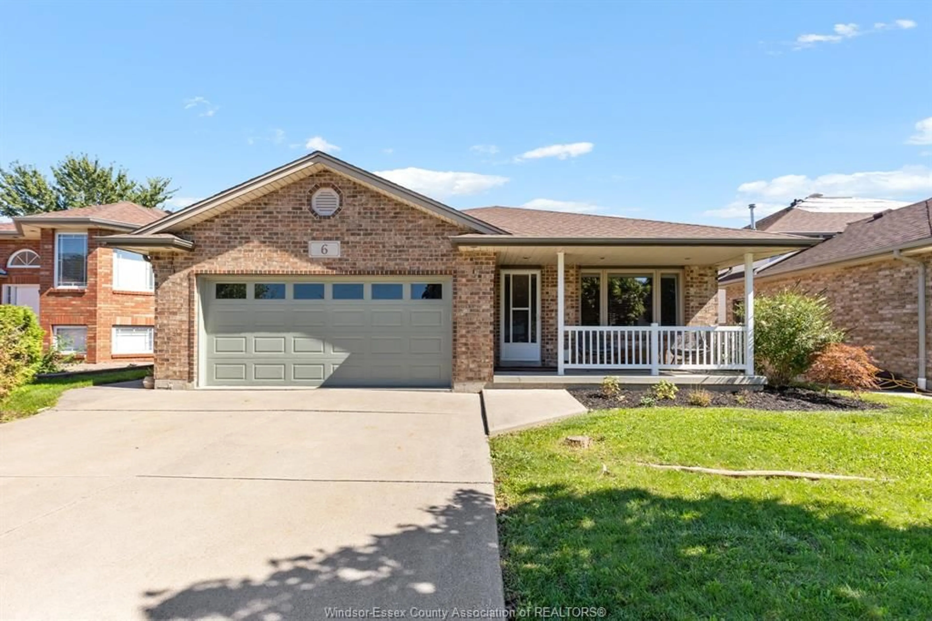 Home with brick exterior material, street for 6 REYNOLDS Crt, Amherstburg Ontario N9V 3X8