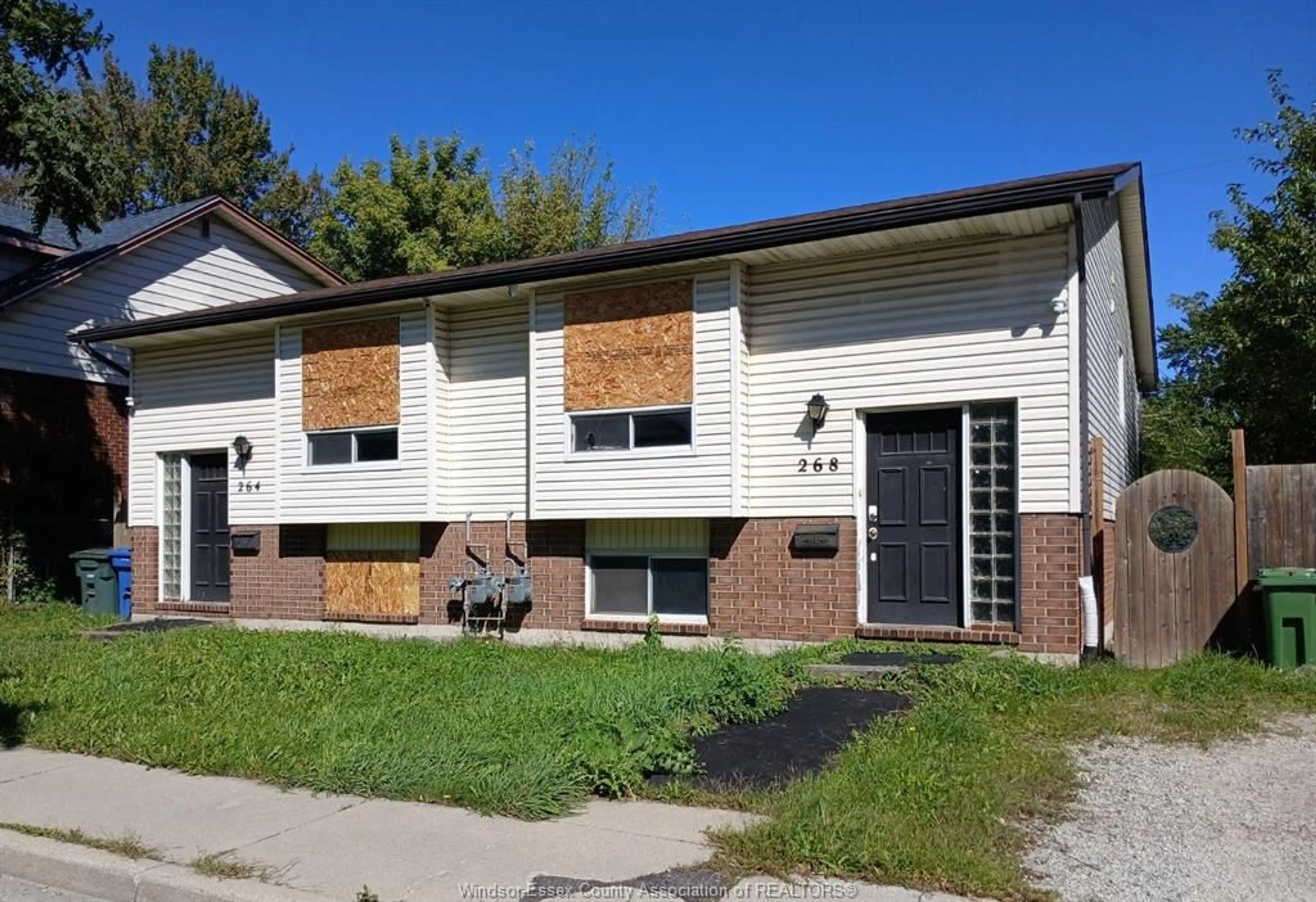 Home with brick exterior material, street for 264-268 RANKIN Ave, Windsor Ontario N9B 2R5