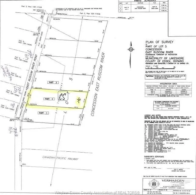 V/L EAST RUSCOM RIVER #MIDDLE LOT, Lakeshore 2