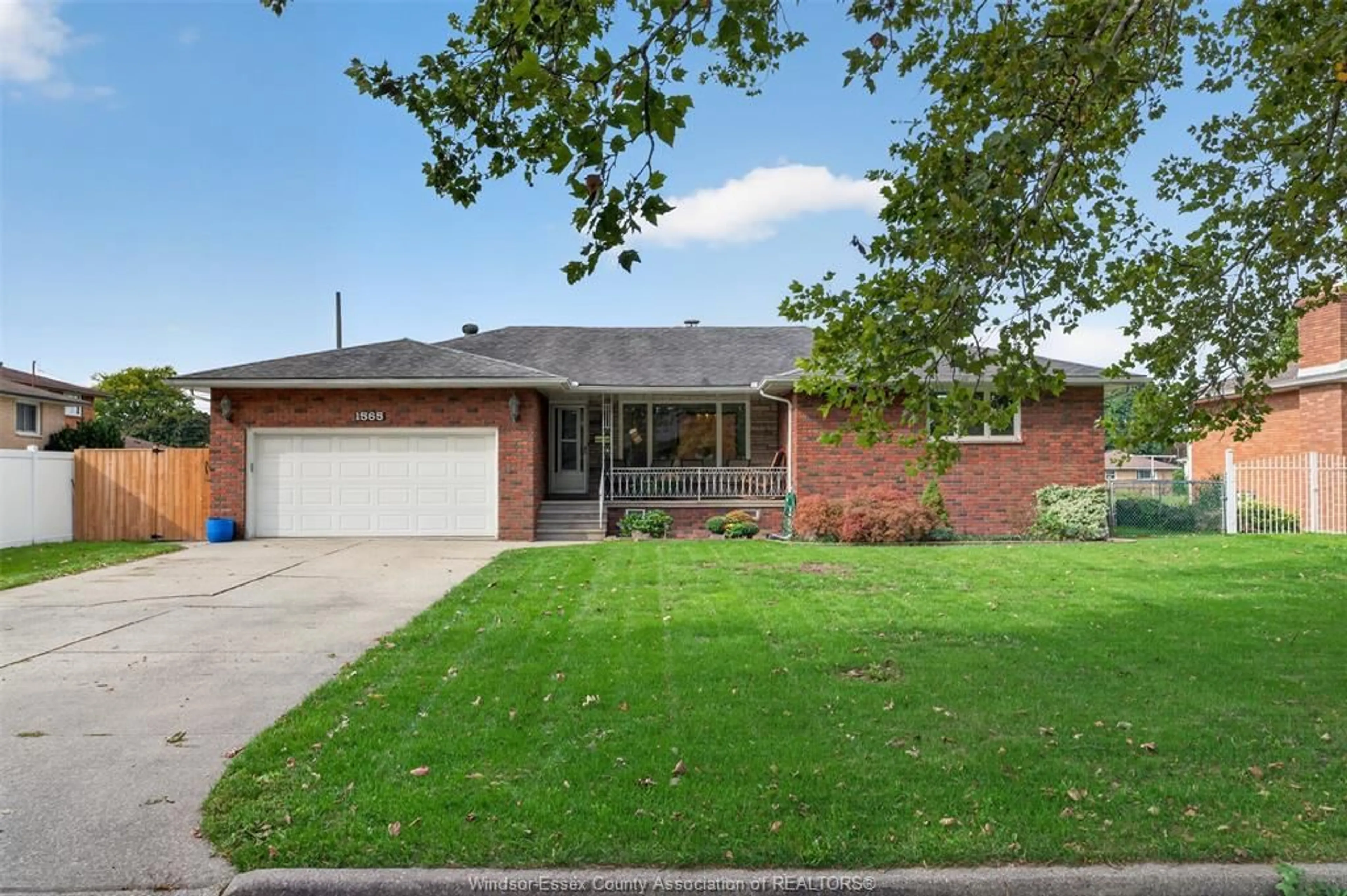 Home with brick exterior material, street for 1565 Roxborough, Windsor Ontario N9B 3H2