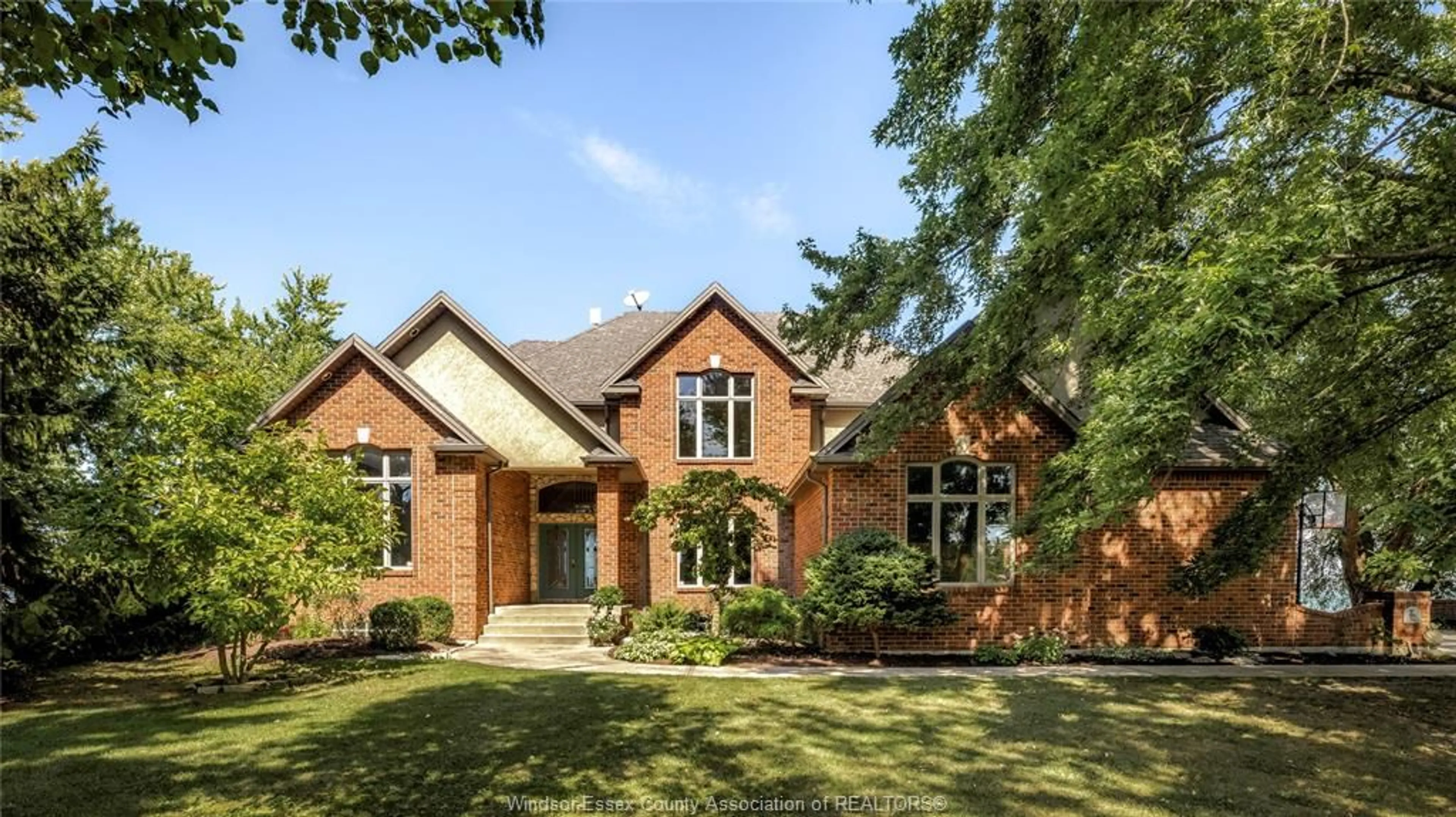 Home with brick exterior material, street for 7702 ST CLAIR RD, Stoney Point Ontario N0R 1N0