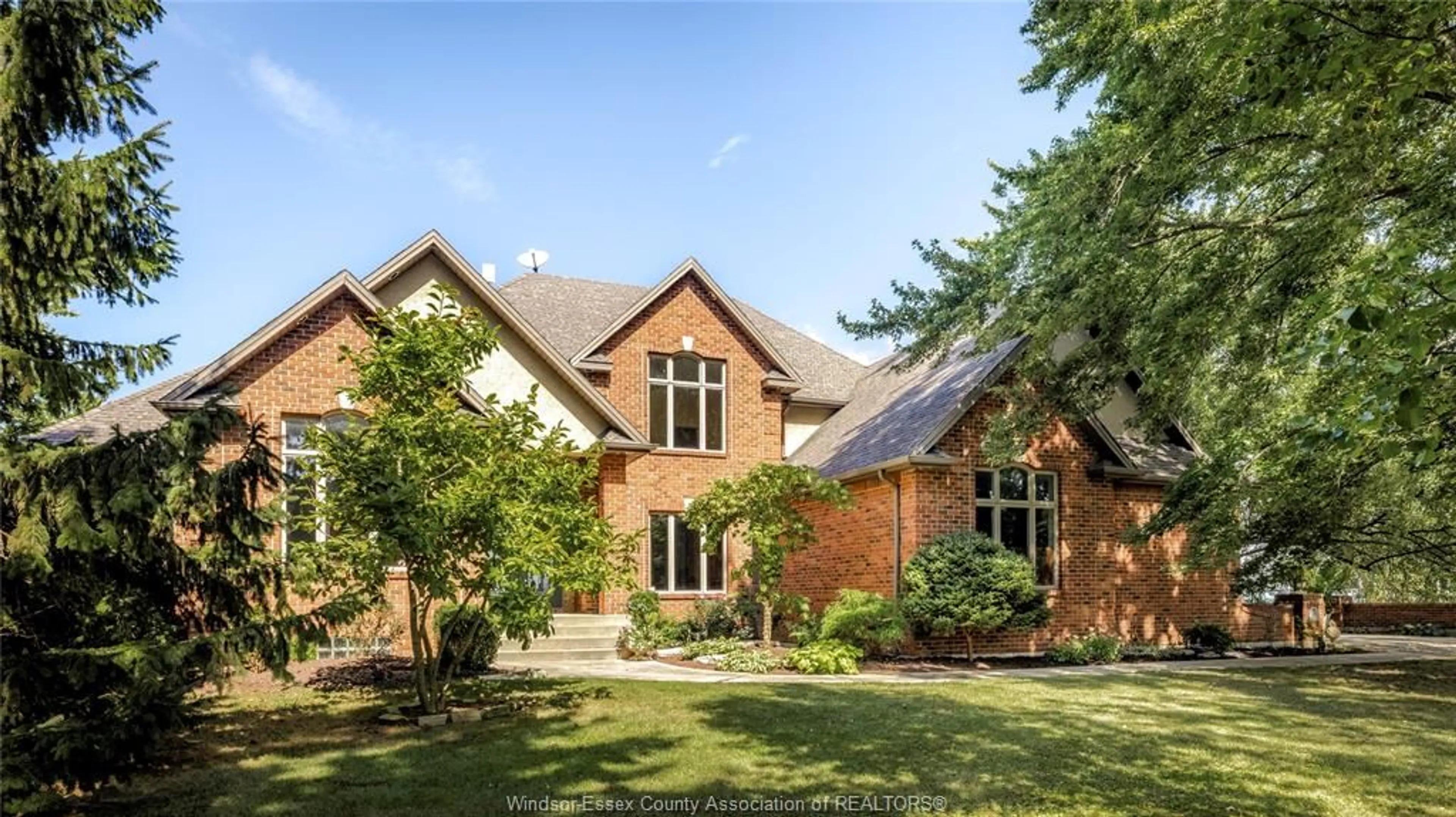 Home with brick exterior material, unknown for 7702 ST CLAIR RD, Stoney Point Ontario N0R 1N0