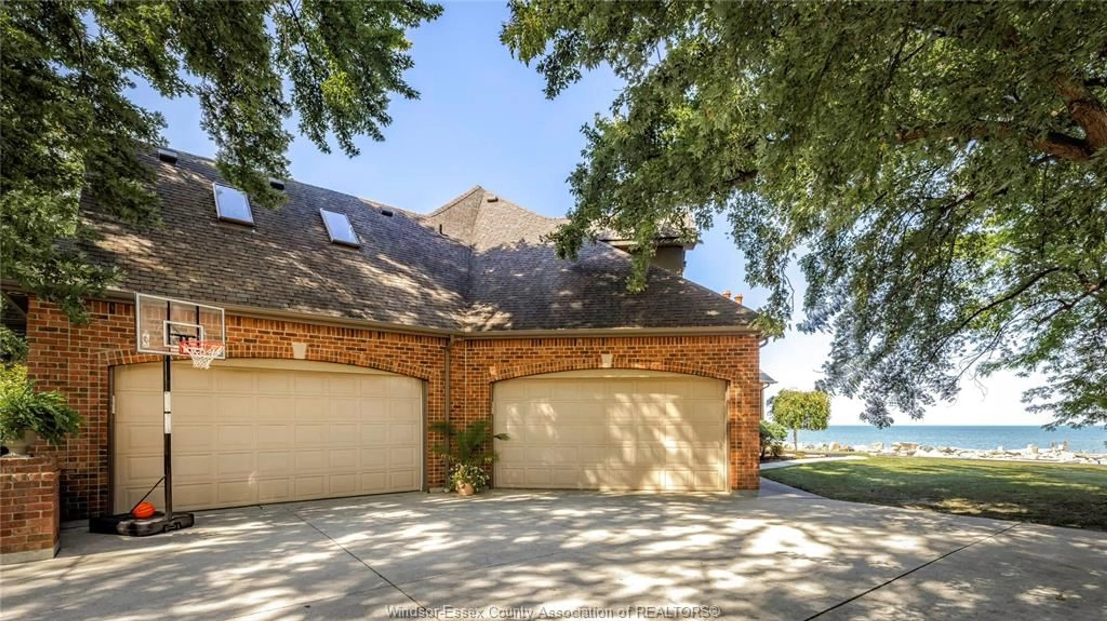 Home with brick exterior material, street for 7702 ST CLAIR RD, Stoney Point Ontario N0R 1N0
