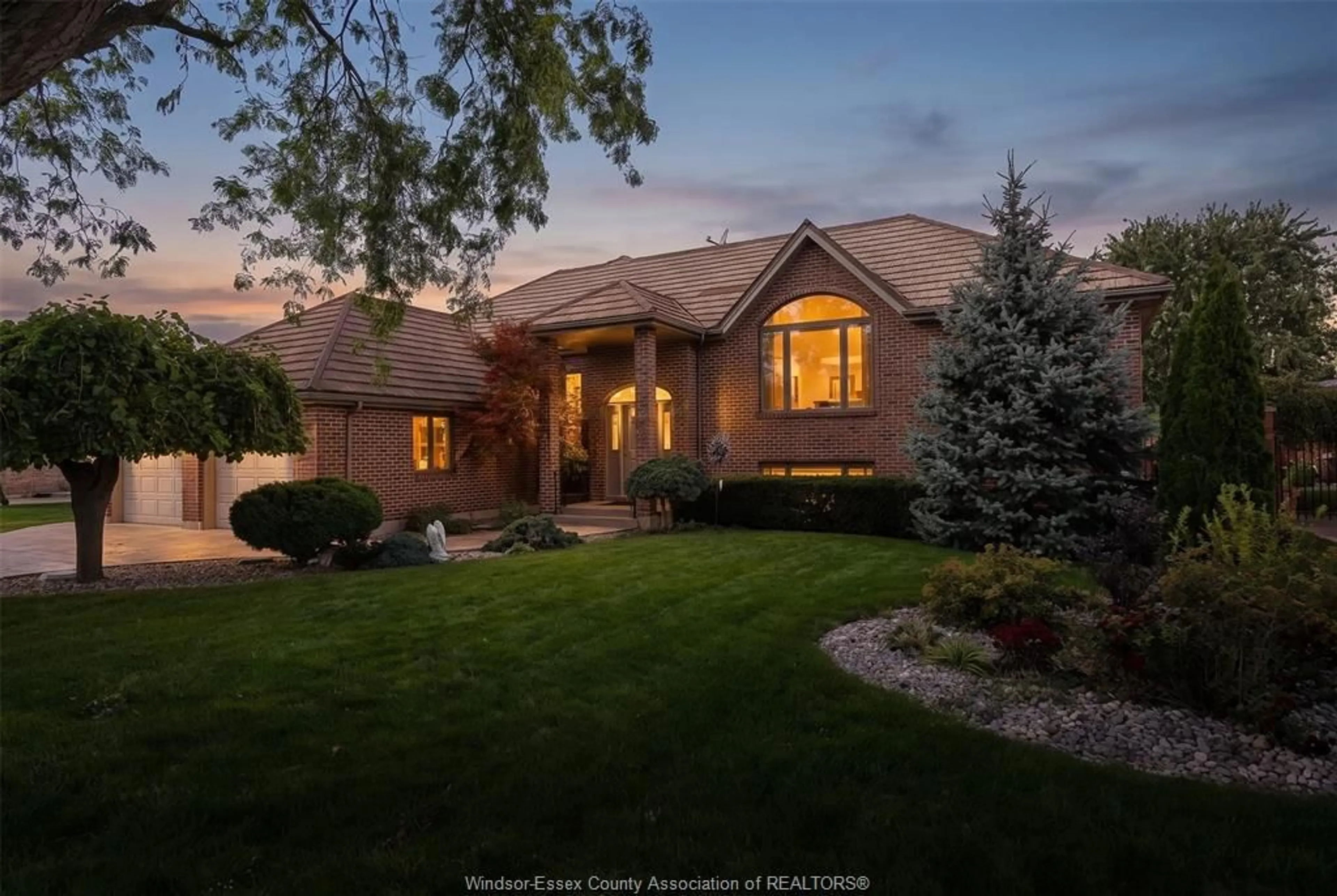 Home with brick exterior material, unknown for 12354 FUNARO Cres, Tecumseh Ontario N9K 1C4