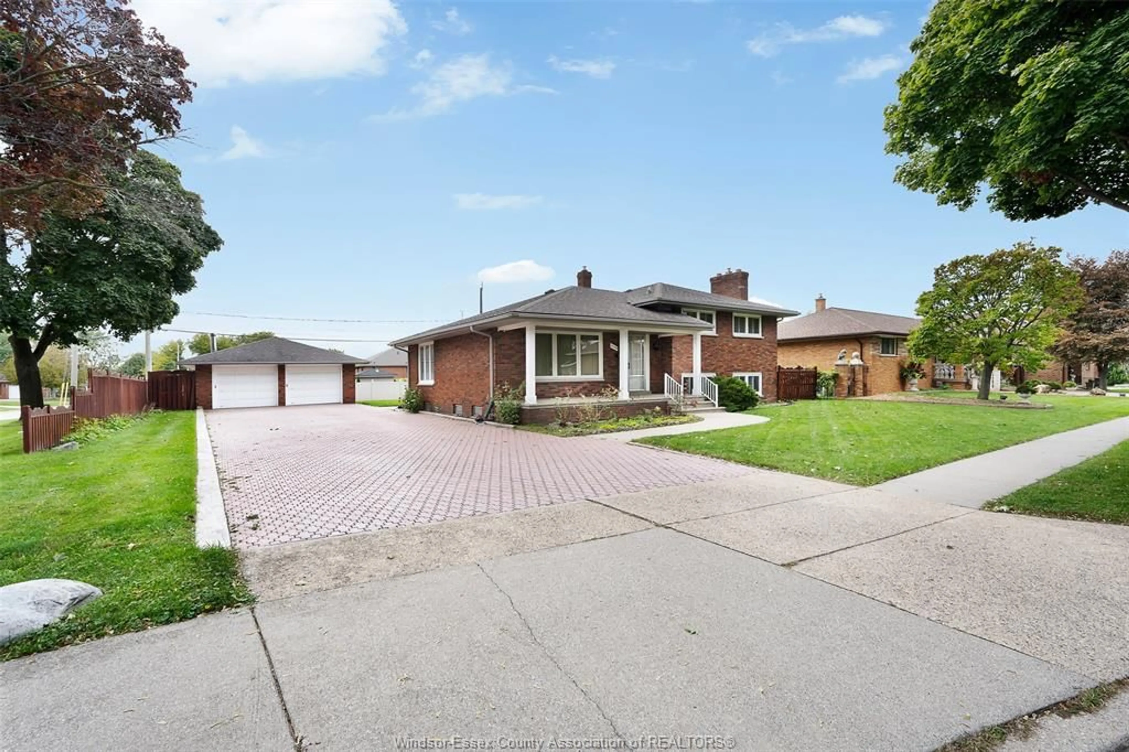 Home with brick exterior material, street for 1599 PARTINGTON Ave, Windsor Ontario N9B 2P7