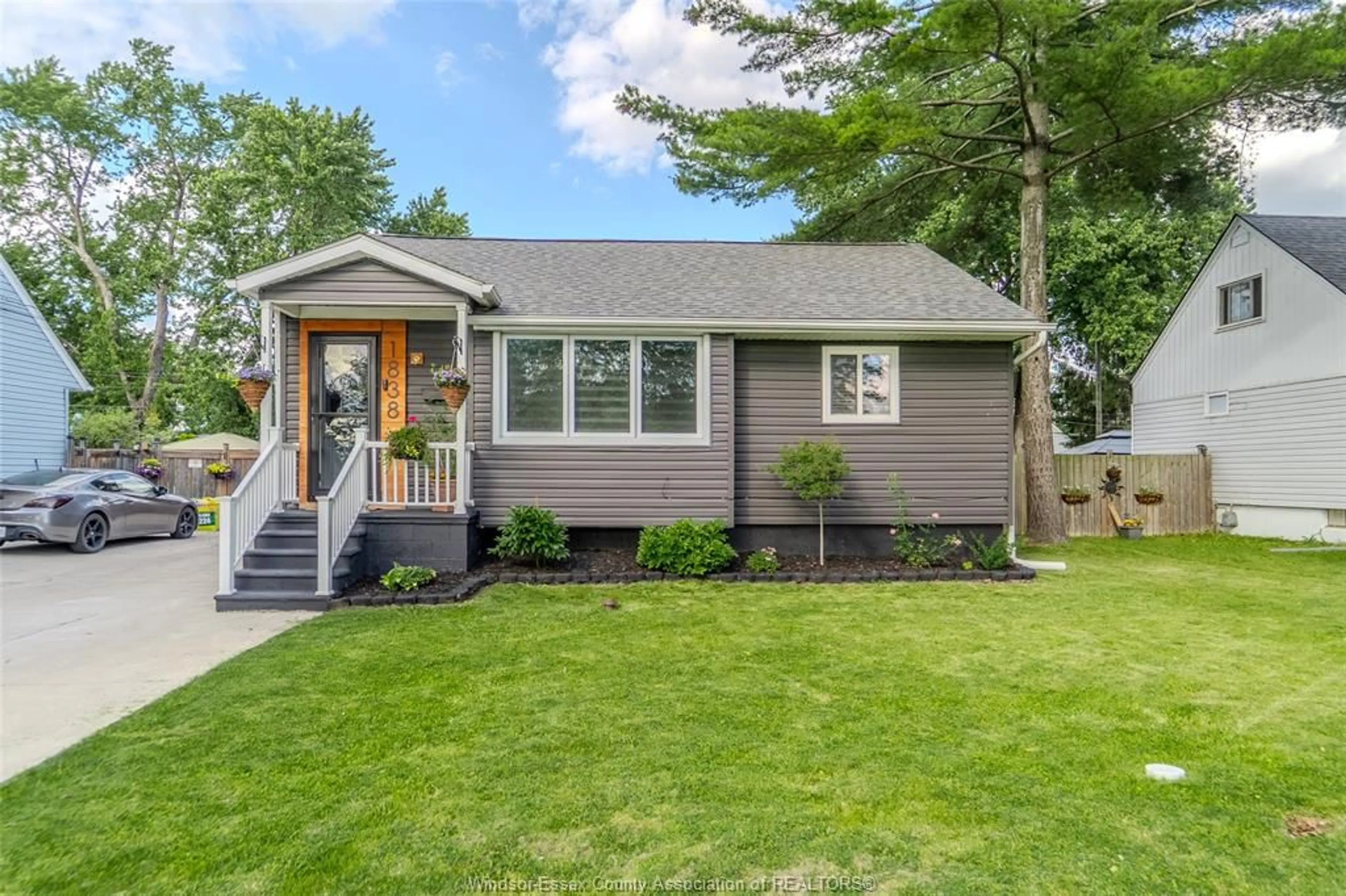 Home with vinyl exterior material, street for 1838 Bernard Rd, Windsor Ontario N8W 4R4
