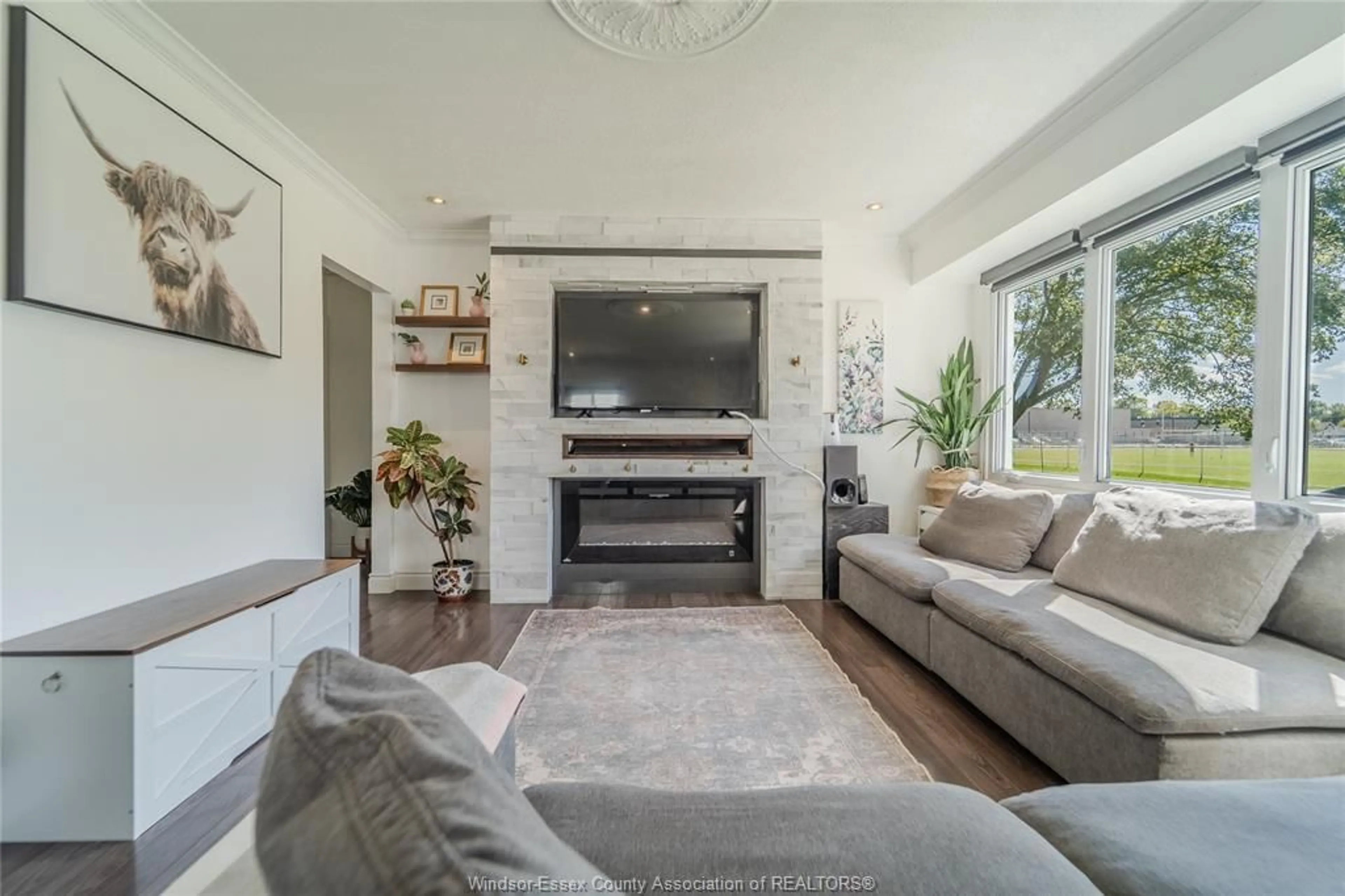 Living room with furniture, unknown for 1838 Bernard Rd, Windsor Ontario N8W 4R4