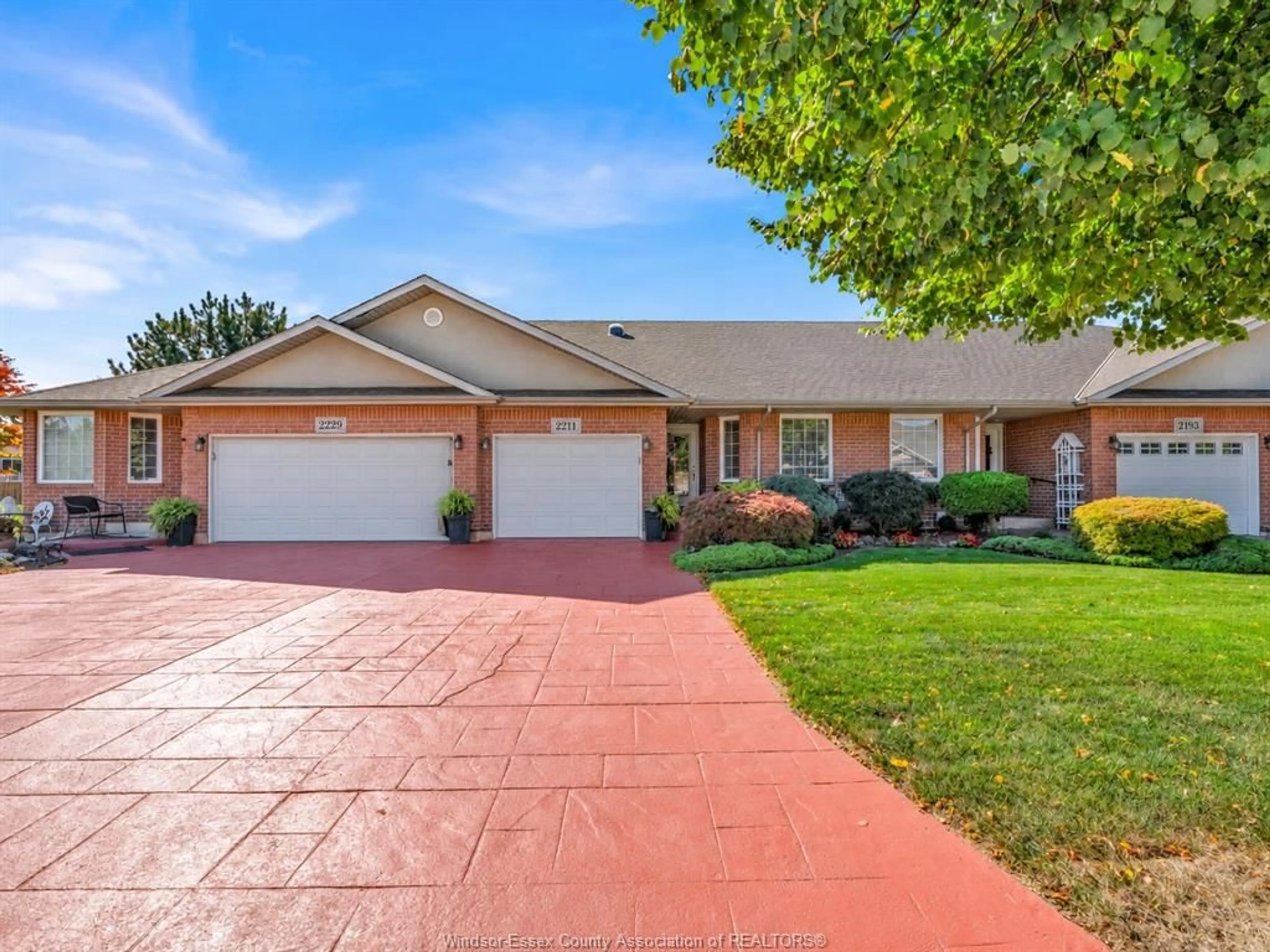 Home with brick exterior material, street for 2211 CHATEAU Ave, Windsor Ontario N8P 1N6