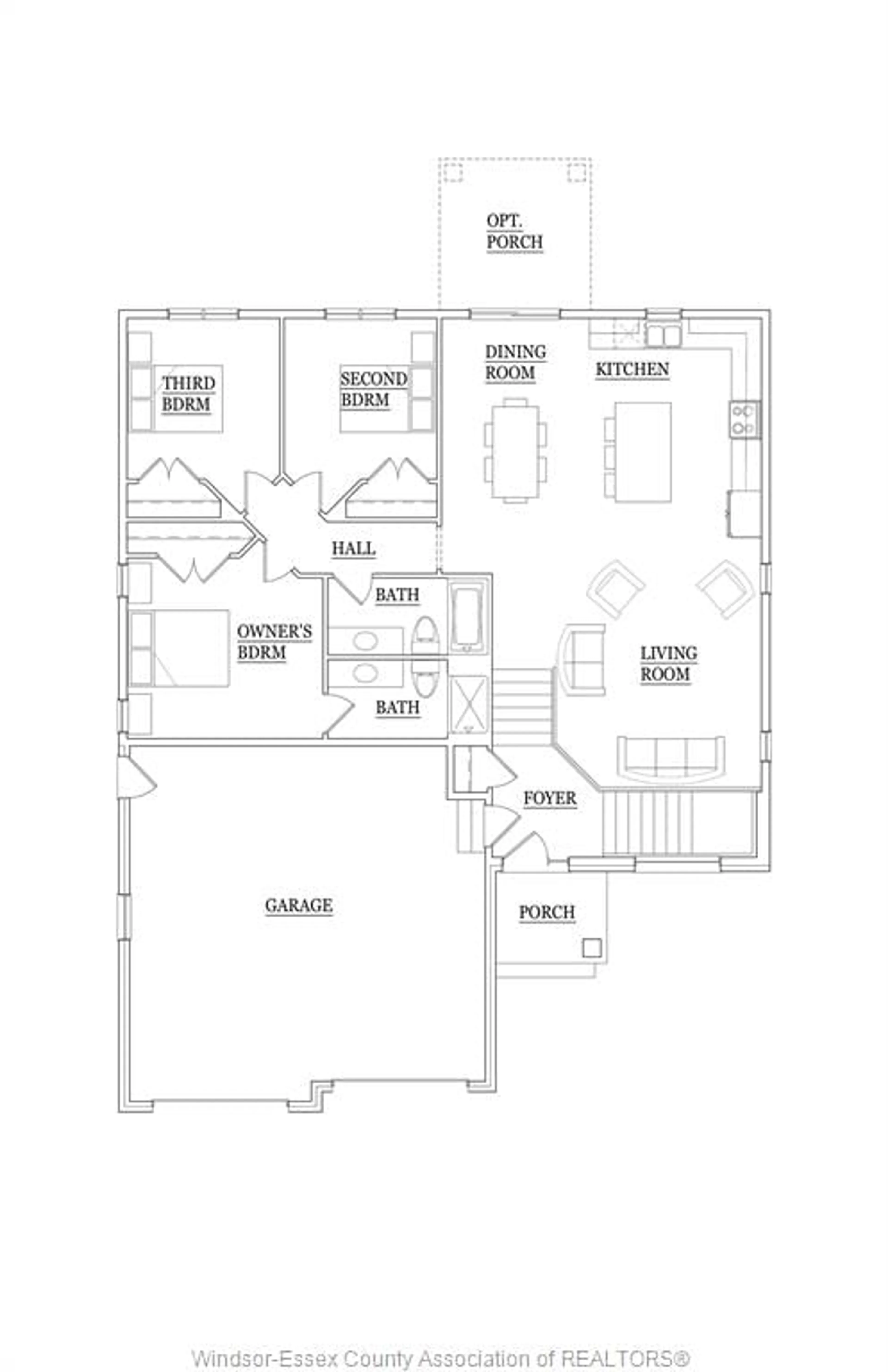 Floor plan for 72 GRAF St, Harrow Ontario N0R 1G0