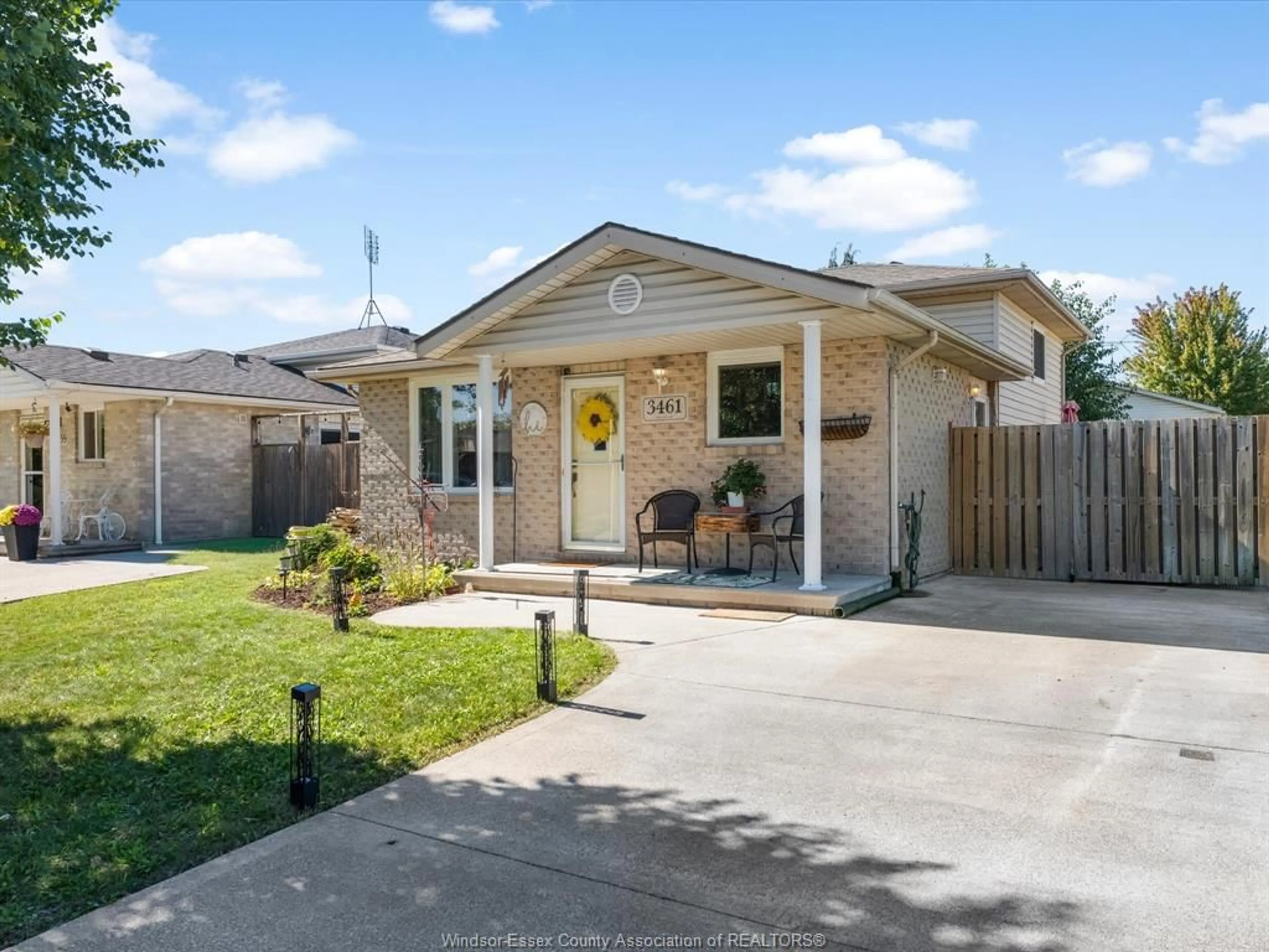 Home with brick exterior material, street for 3461 CARIBOU, Windsor Ontario N8W 5V4