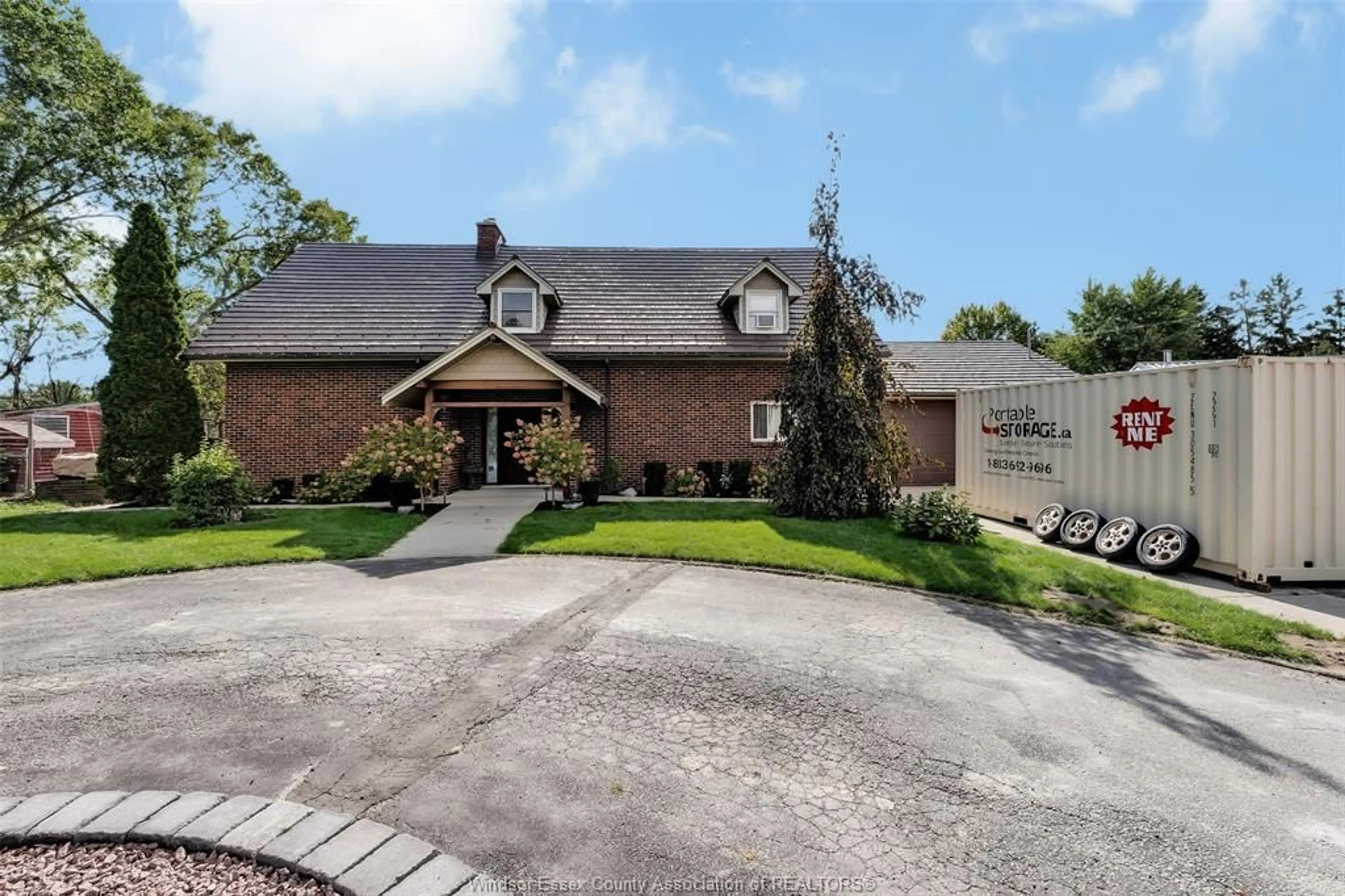 Home with brick exterior material, street for 4220 Queen's Line, Chatham-Kent Ontario N0P 2L0