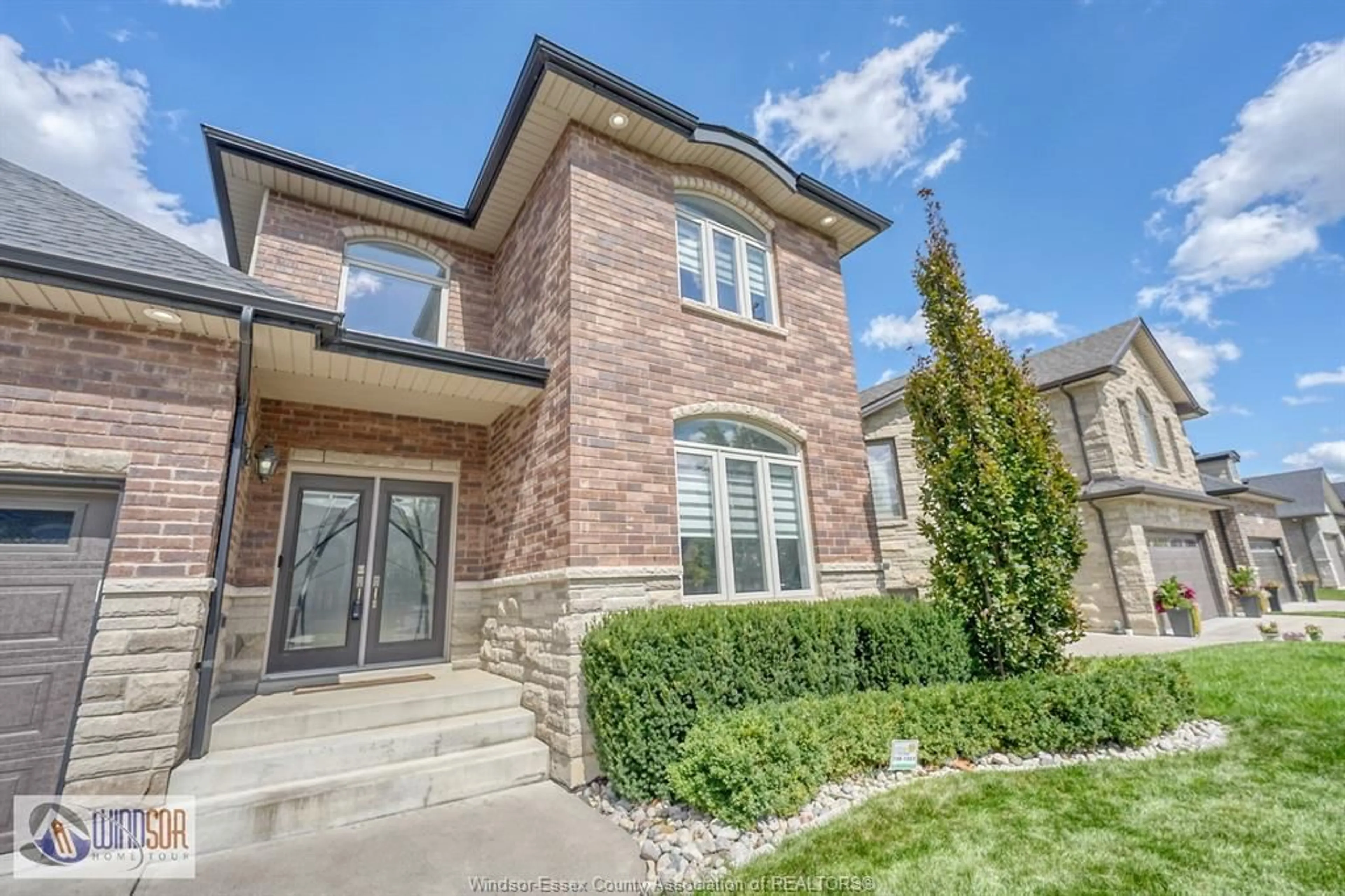 Home with brick exterior material, street for 1412 HELSINKI Crt, Windsor Ontario N9G 0B4