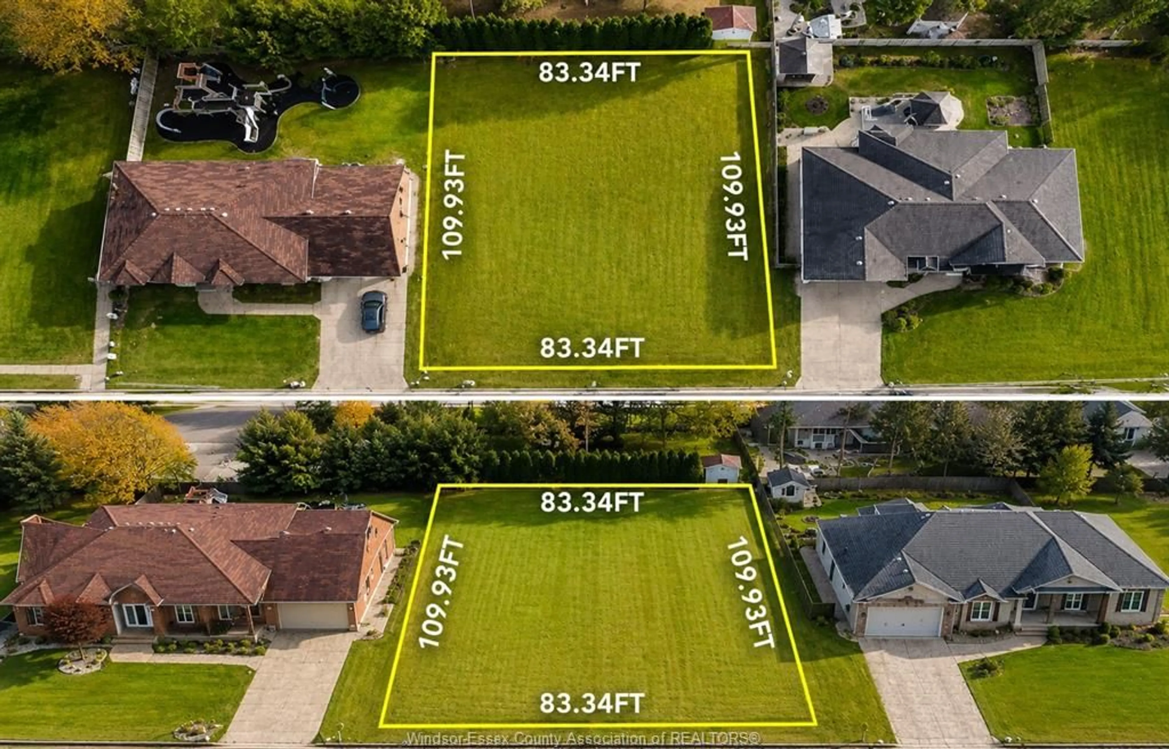 A pic from outside/outdoor area/front of a property/back of a property/a pic from drone, street for 5758 BAGLEY, LaSalle Ontario N9H 1P1