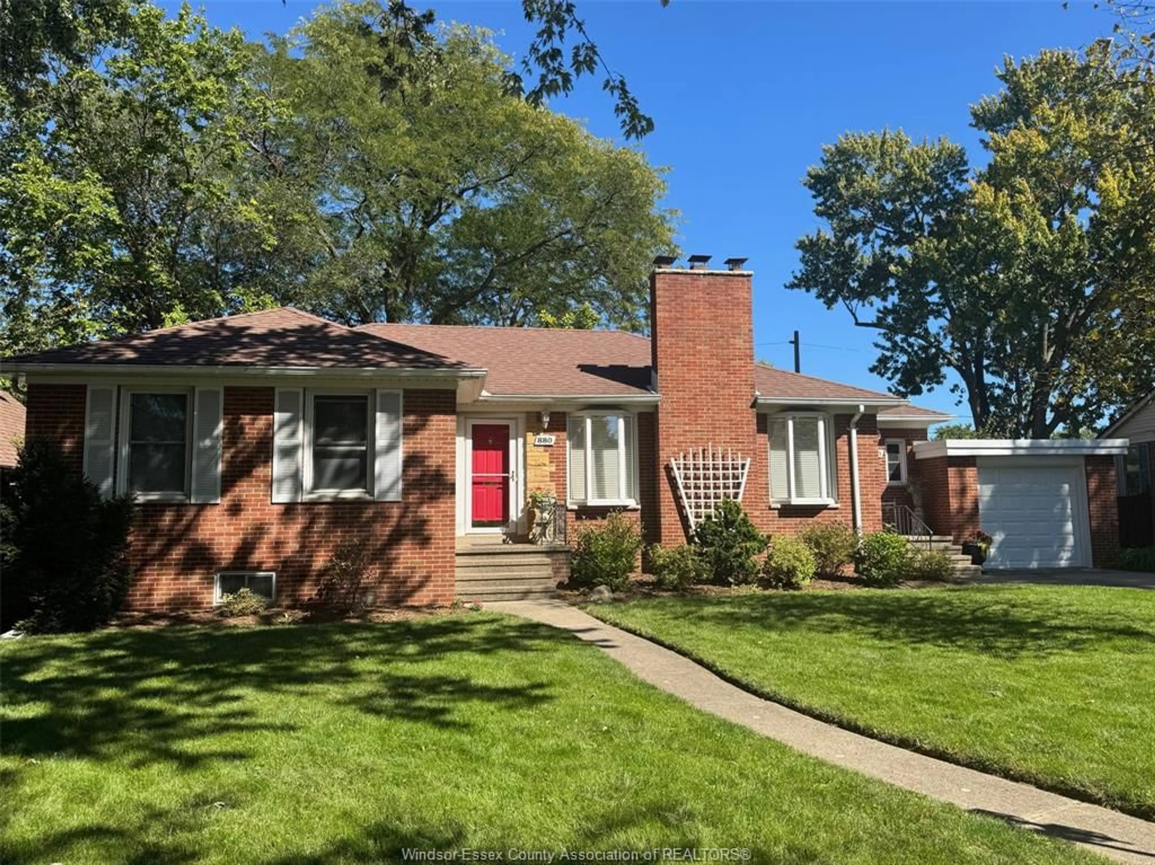 Home with brick exterior material, street for 880 PATRICE Dr, Windsor Ontario N8S 2R8