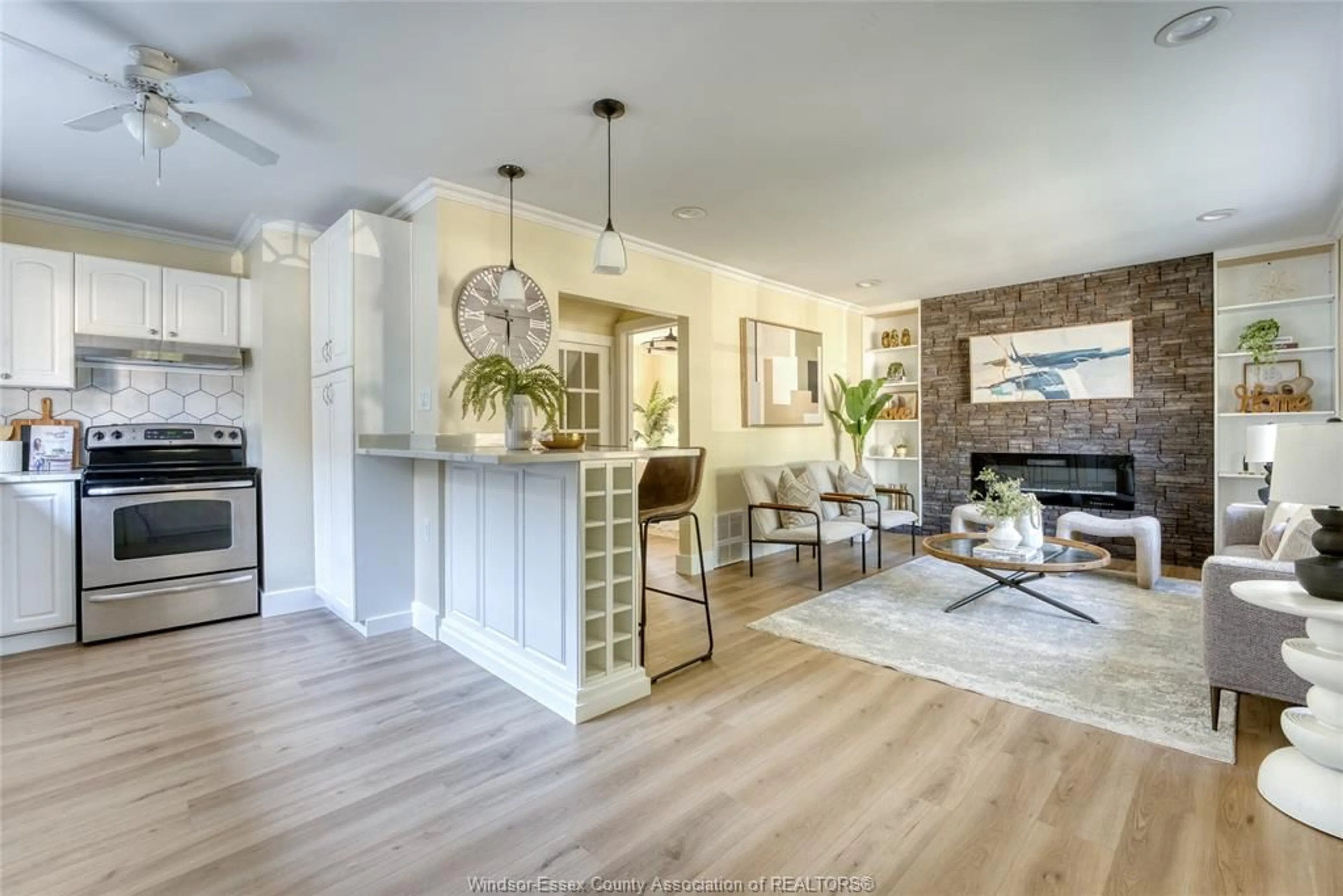 Open concept kitchen, unknown for 1325 Bernard, Windsor Ontario N8Y 4K2