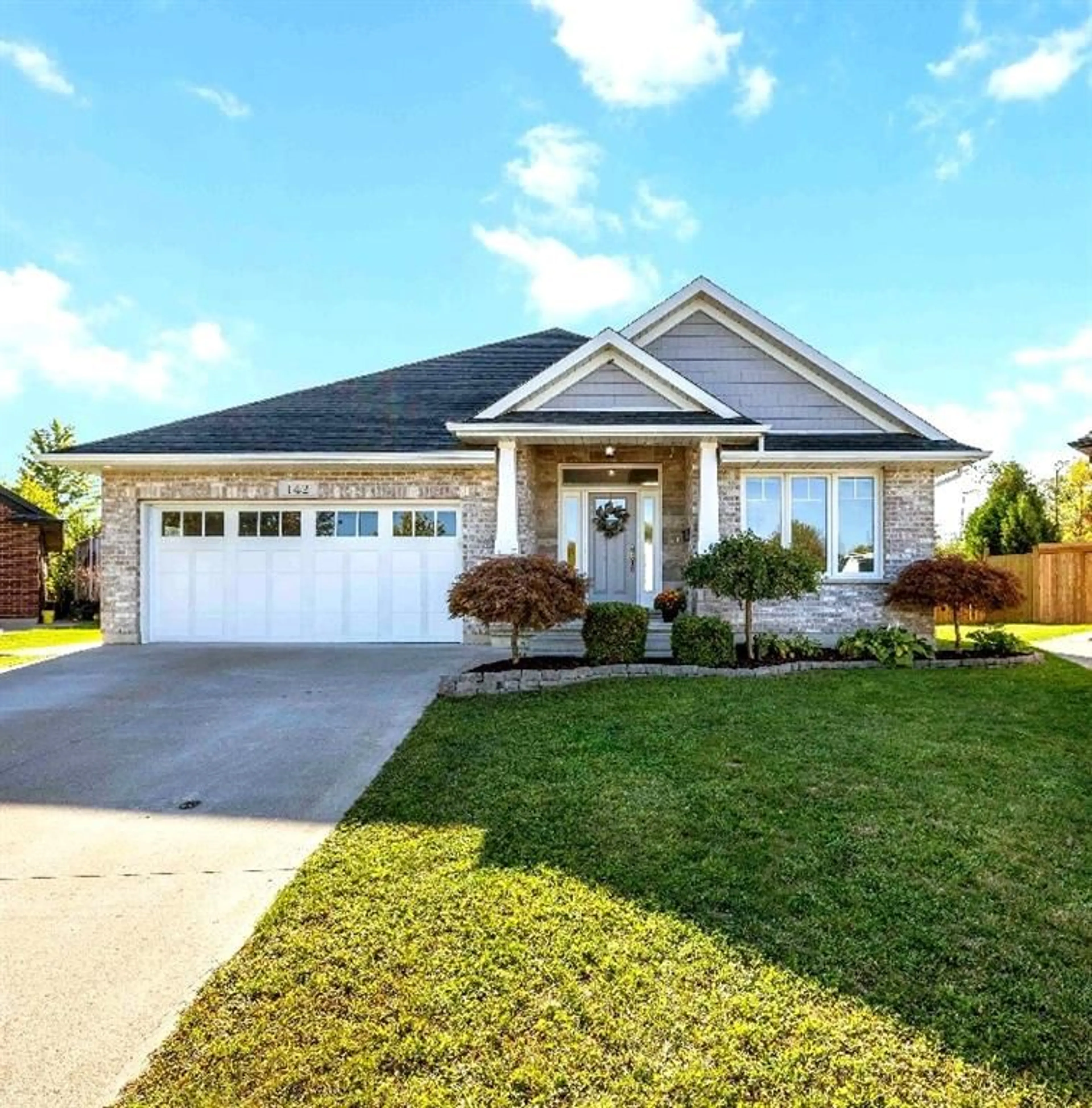 Home with brick exterior material, street for 142 Madison D'Andrea Ave, Sarnia Ontario N7S 6L9