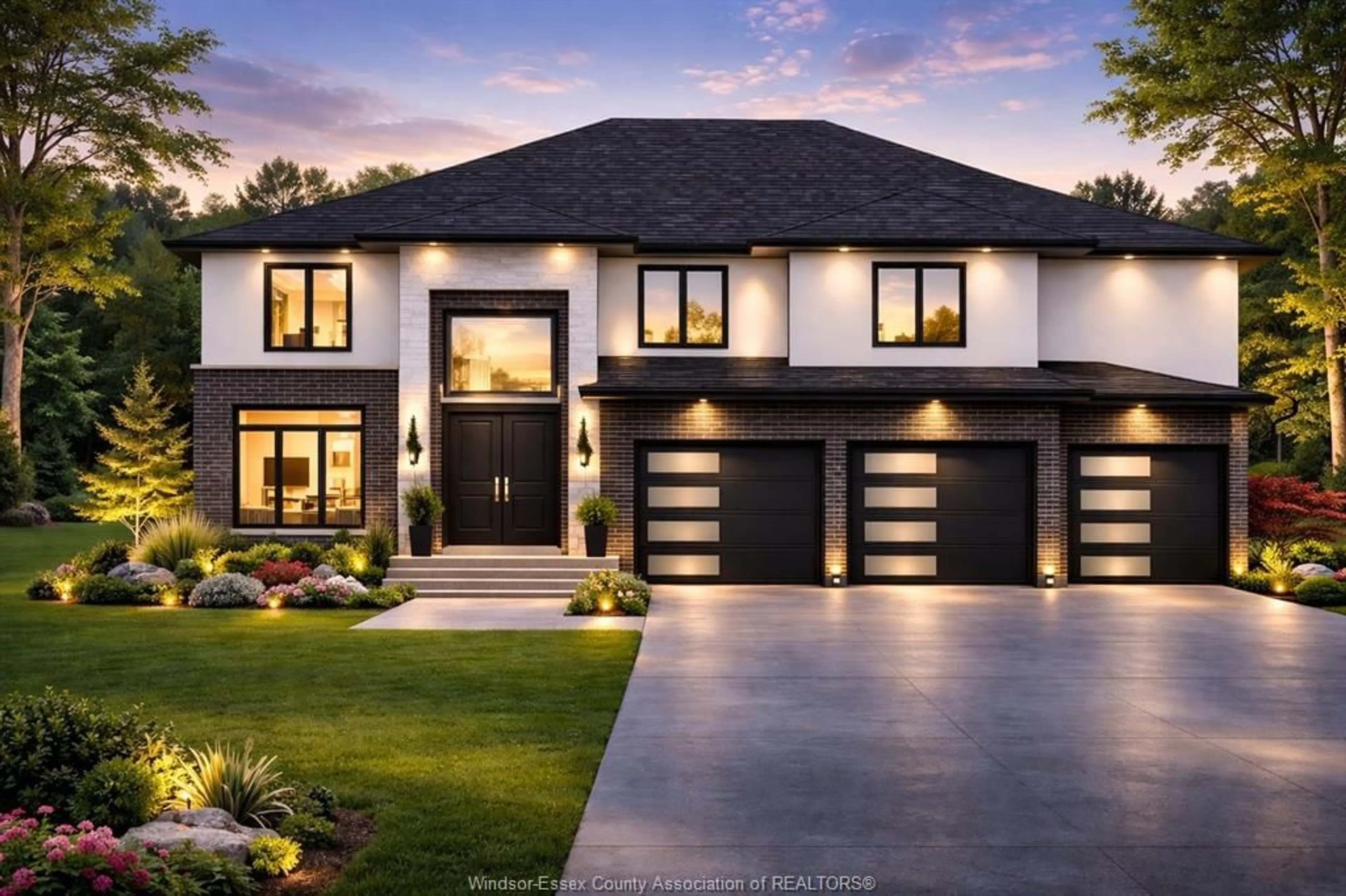 Home with brick exterior material, street for 3586 SUTTON Ave, Windsor Ontario N9E 0A6