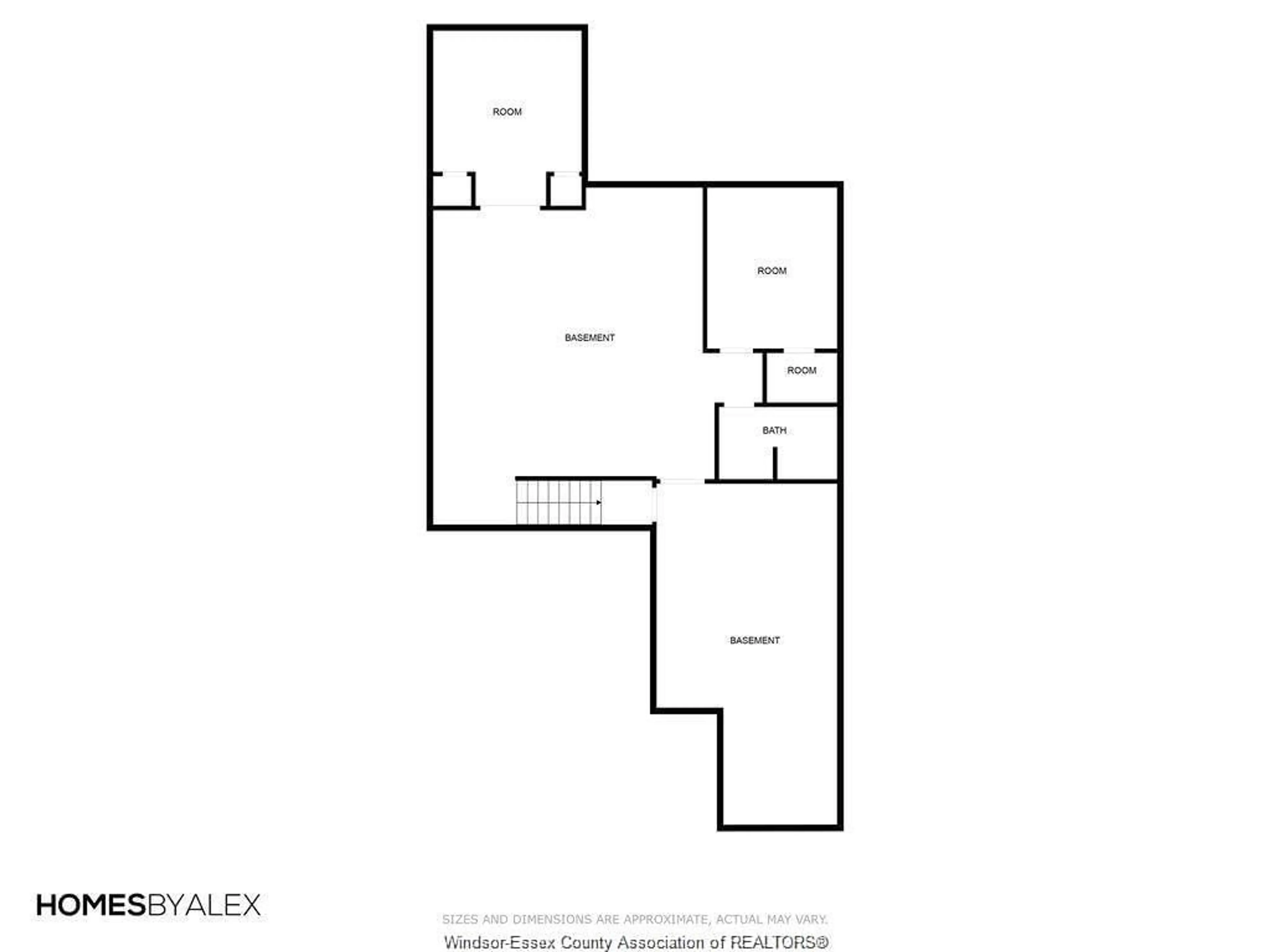 Floor plan for 7558 SILVERLEAF Lane, LaSalle Ontario N9H 1H3