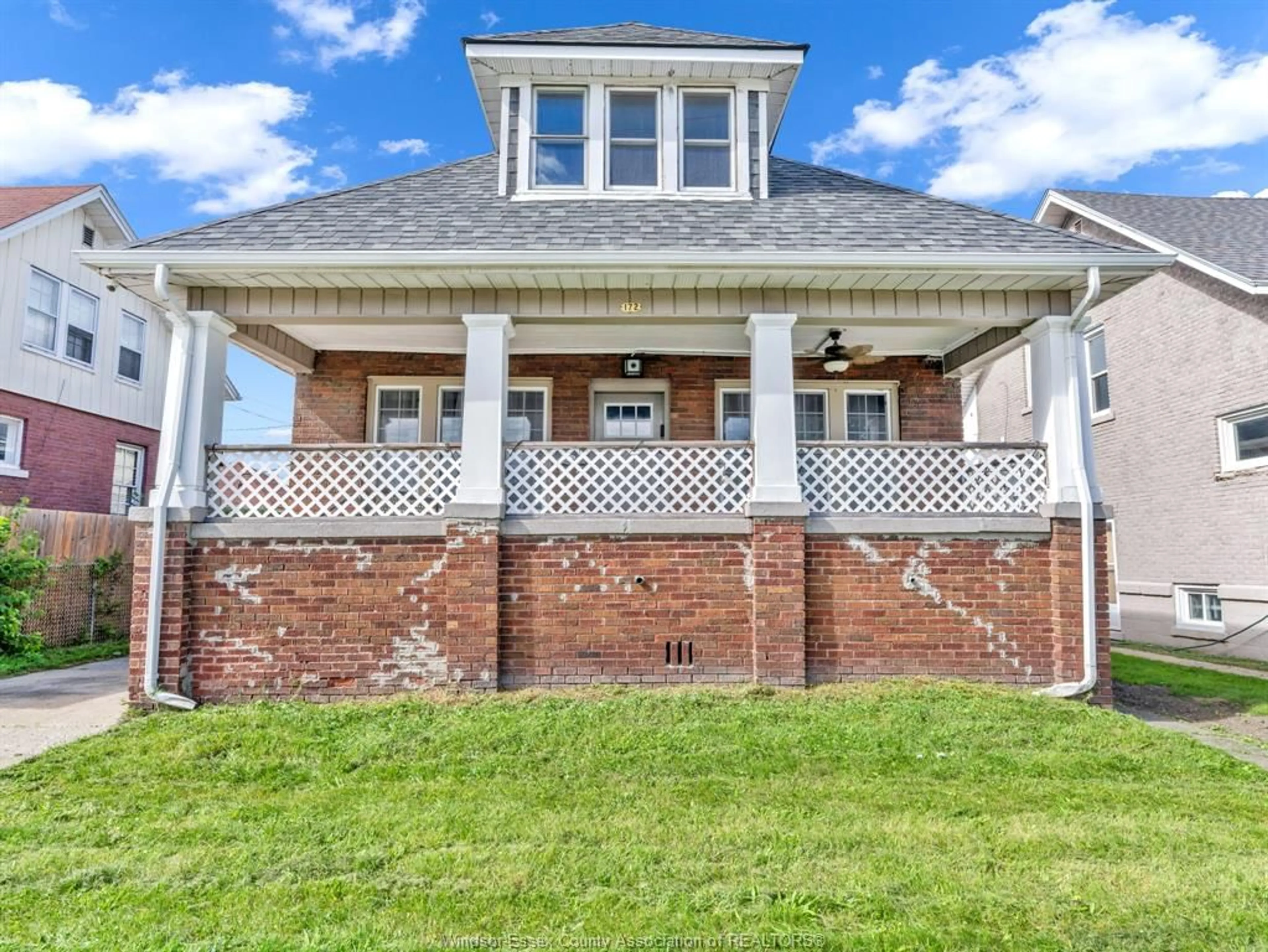 Home with brick exterior material, street for 172 GILES Blvd, Windsor Ontario N9A 4B5