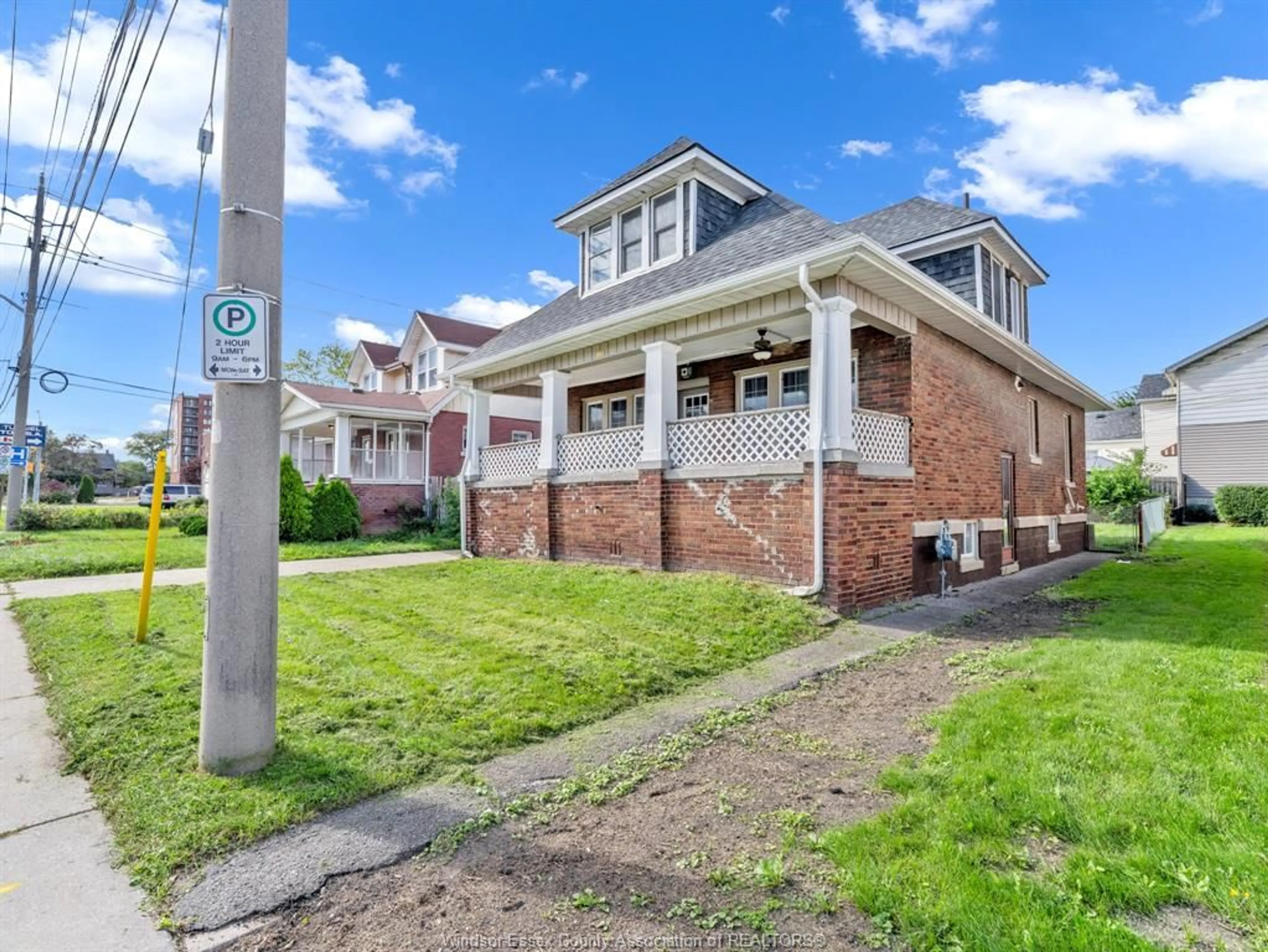 Home with brick exterior material, street for 172 GILES Blvd, Windsor Ontario N9A 4B5
