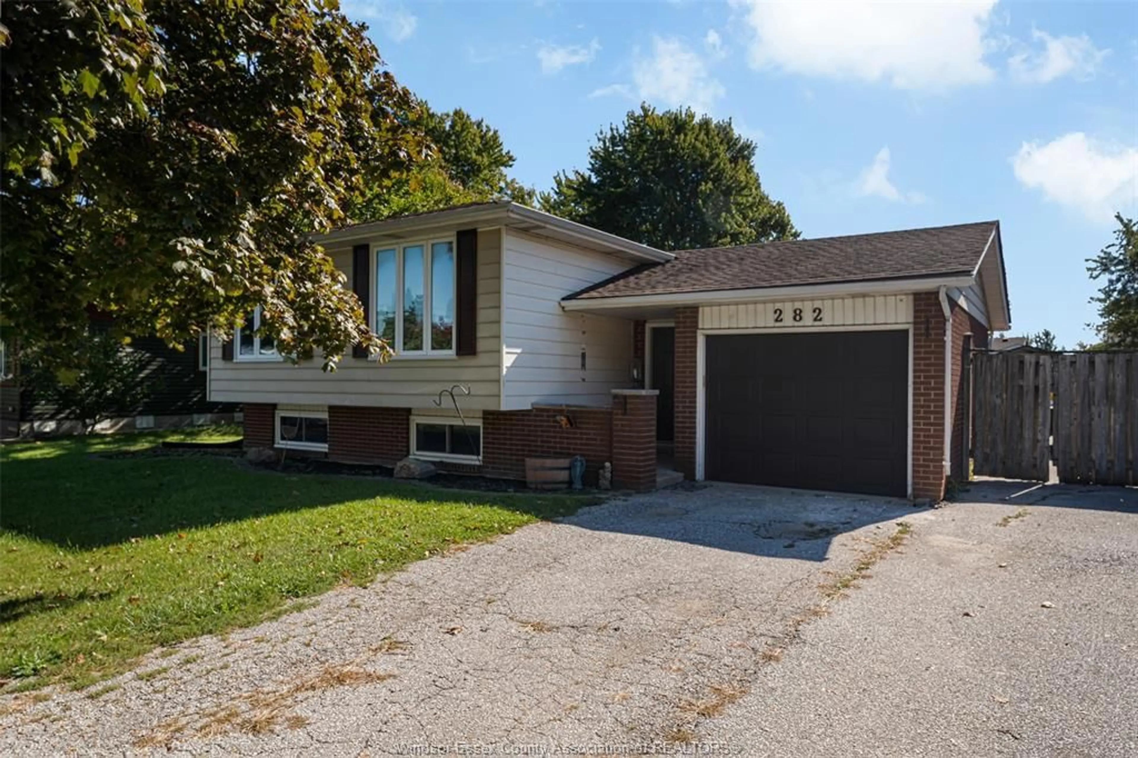 Home with brick exterior material, street for 282 Brien, Essex Ontario N8M 2P8