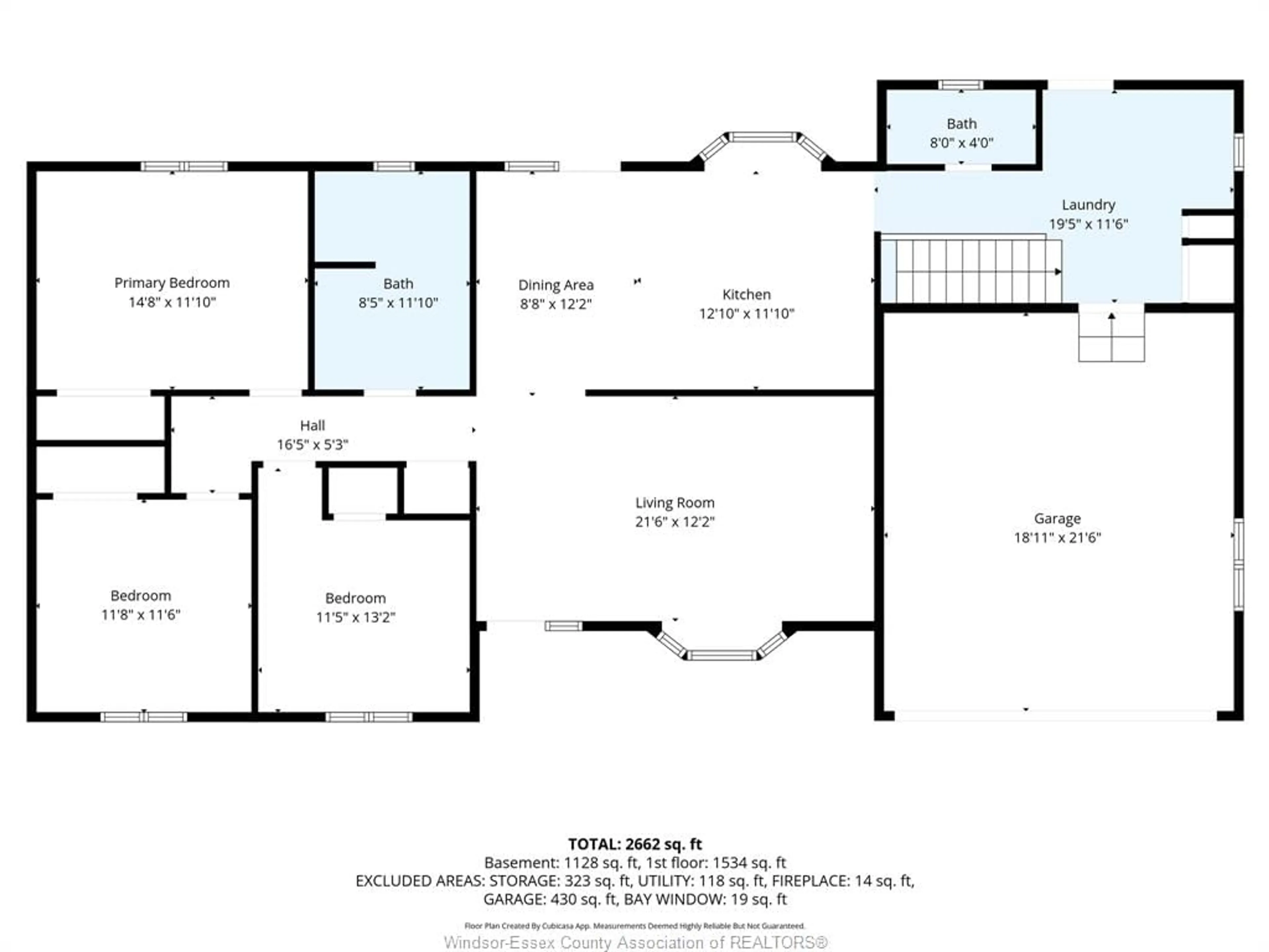 Floor plan for 124 Allison Ave, Essex Ontario N0R 1G0