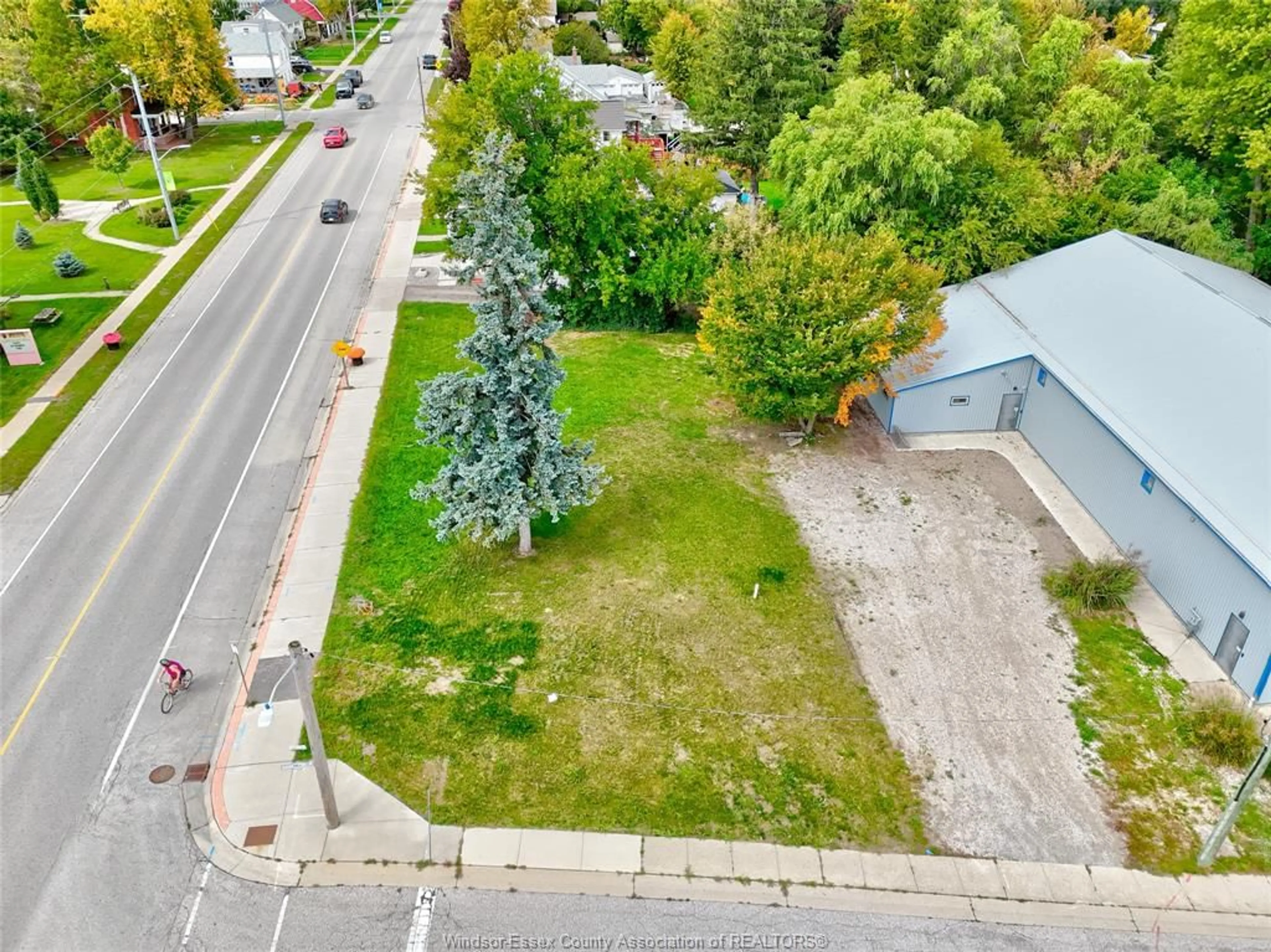 A pic from outside/outdoor area/front of a property/back of a property/a pic from drone, street for 134 COUNTY RD 34 E., Cottam Ontario N0R 1B0