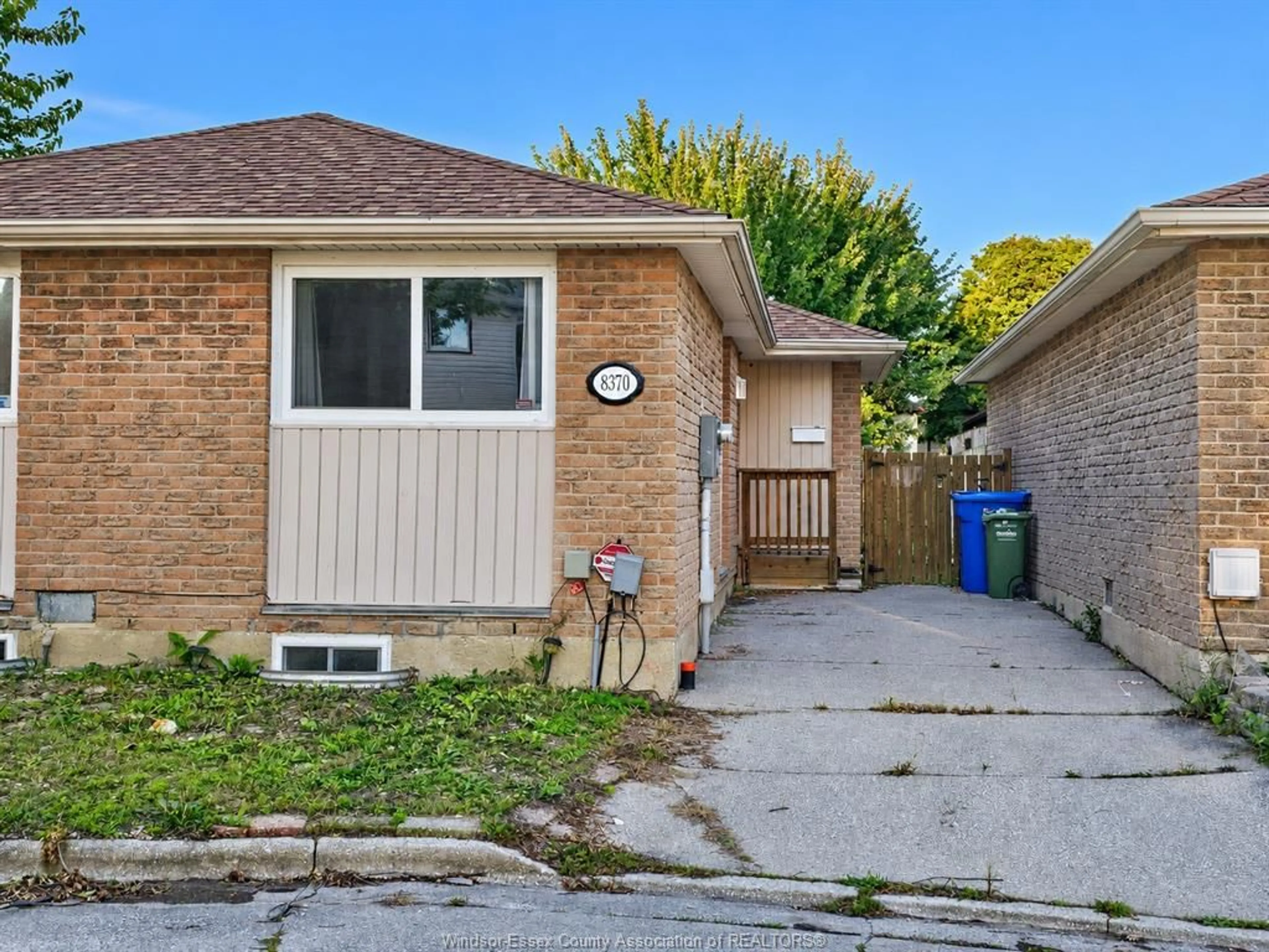 Home with brick exterior material, street for 8370 GREGORY, Windsor Ontario N8S 4N4