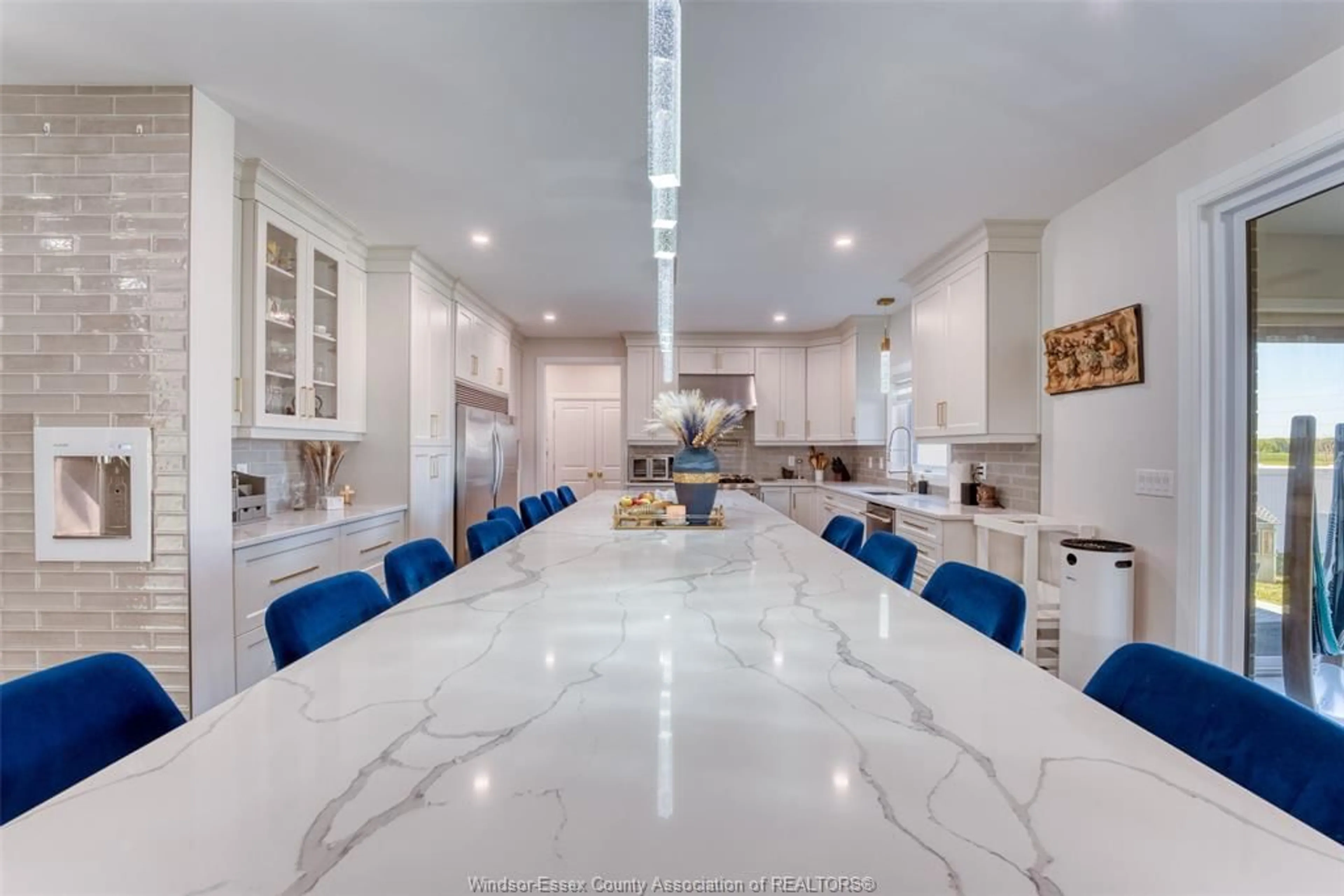Contemporary kitchen, ceramic/tile floor for 6275 DISPUTED RD., LaSalle Ontario N9H 1X6