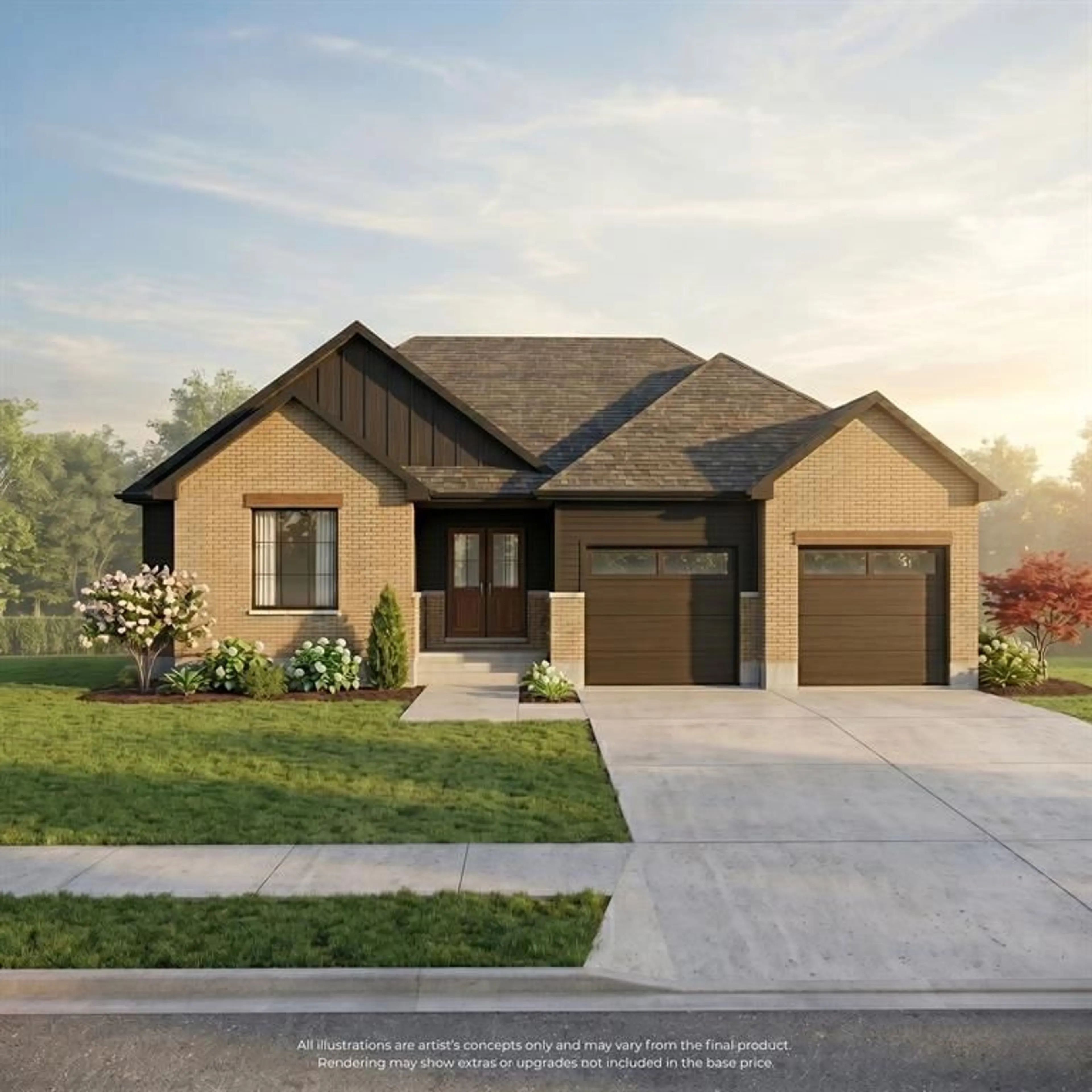 Home with brick exterior material, street for 133 FRASER Cres, Lambton Shores Ontario N0N 1J0