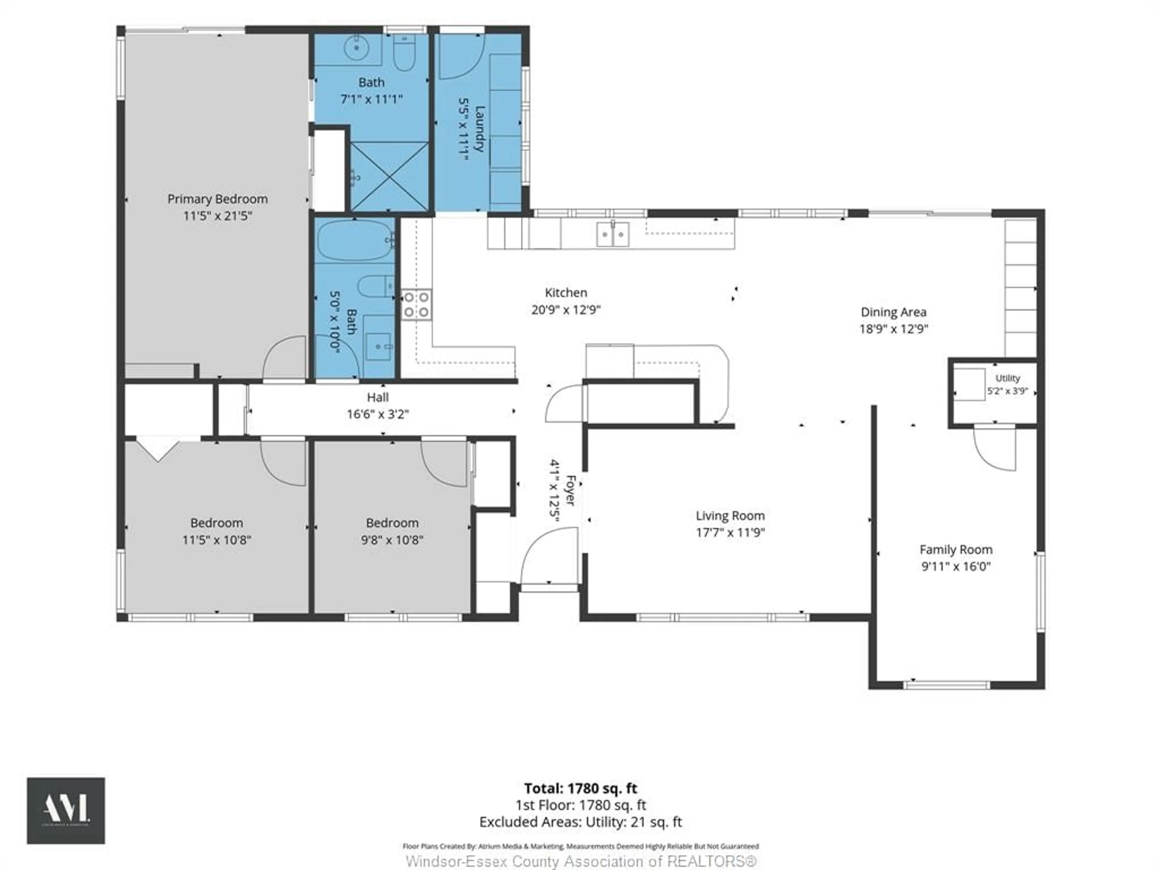 Floor plan for 2767 BUCKINGHAM, Windsor Ontario N8T 2C1