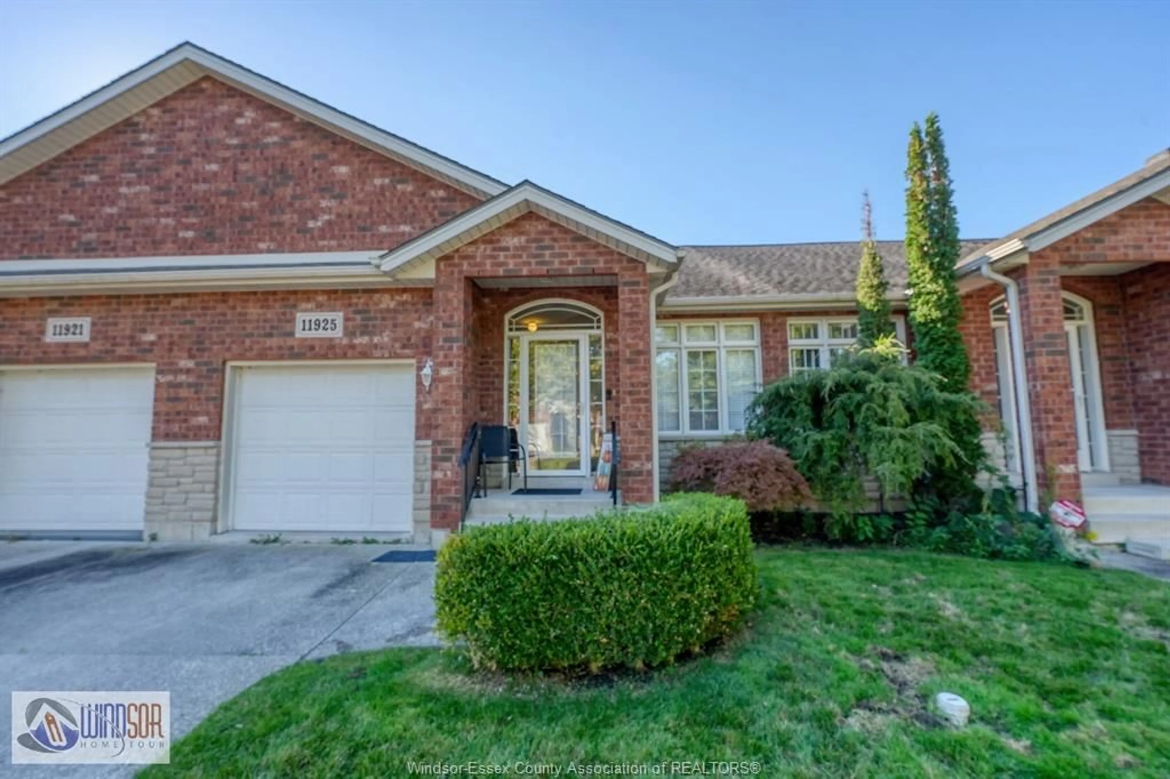 Home with brick exterior material, street for 11925 COBBLESTONE, Windsor Ontario N8P 1T7