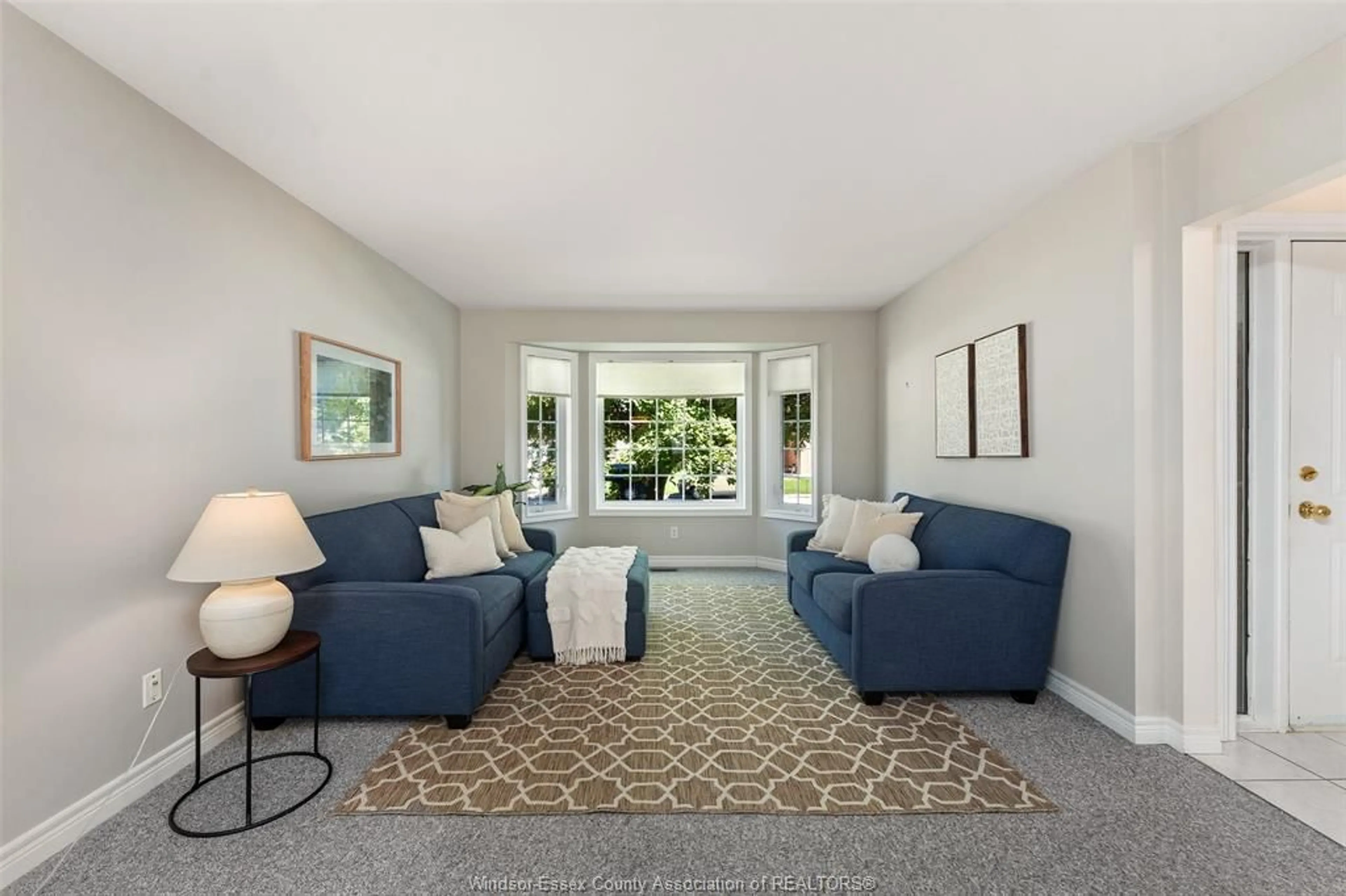 Living room with furniture, carpet floor for 2311 AMY LYNN PARK, Windsor Ontario N9E 4N3