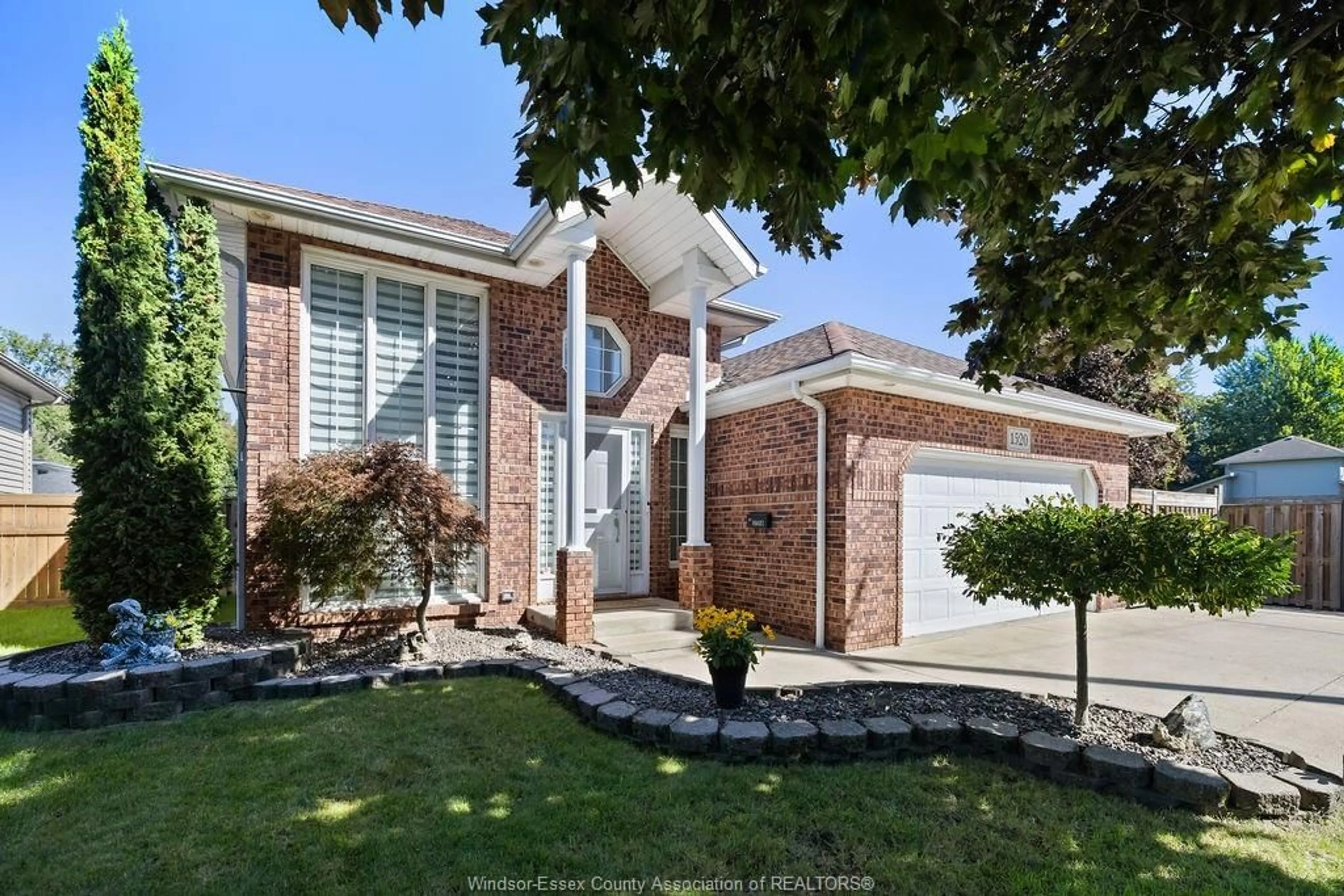 Home with brick exterior material, street for 1520 MAPLE, LaSalle Ontario N9J 3L3