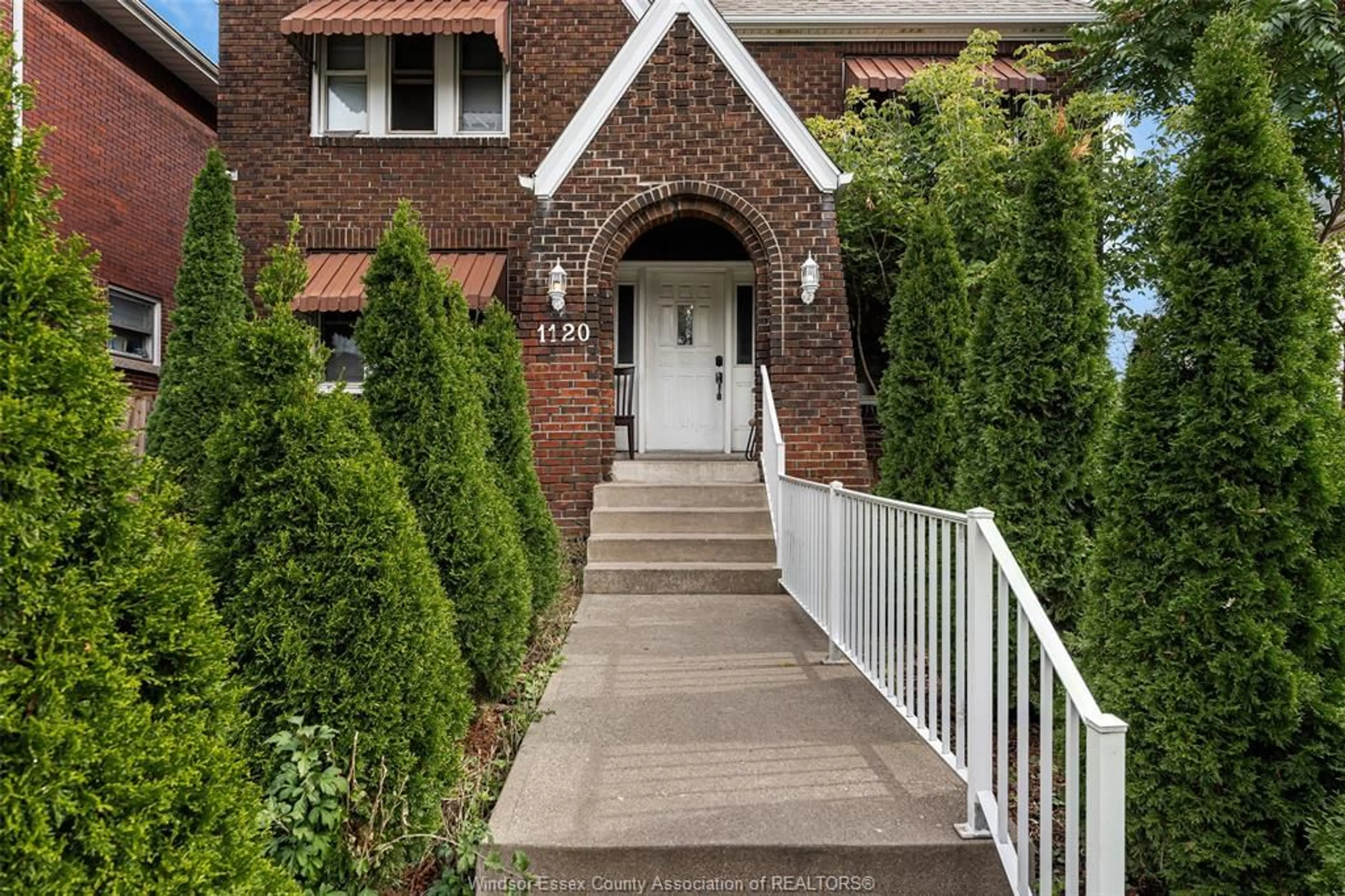 Home with brick exterior material, street for 1120 DOUGALL Ave, Windsor Ontario N8L 0B6