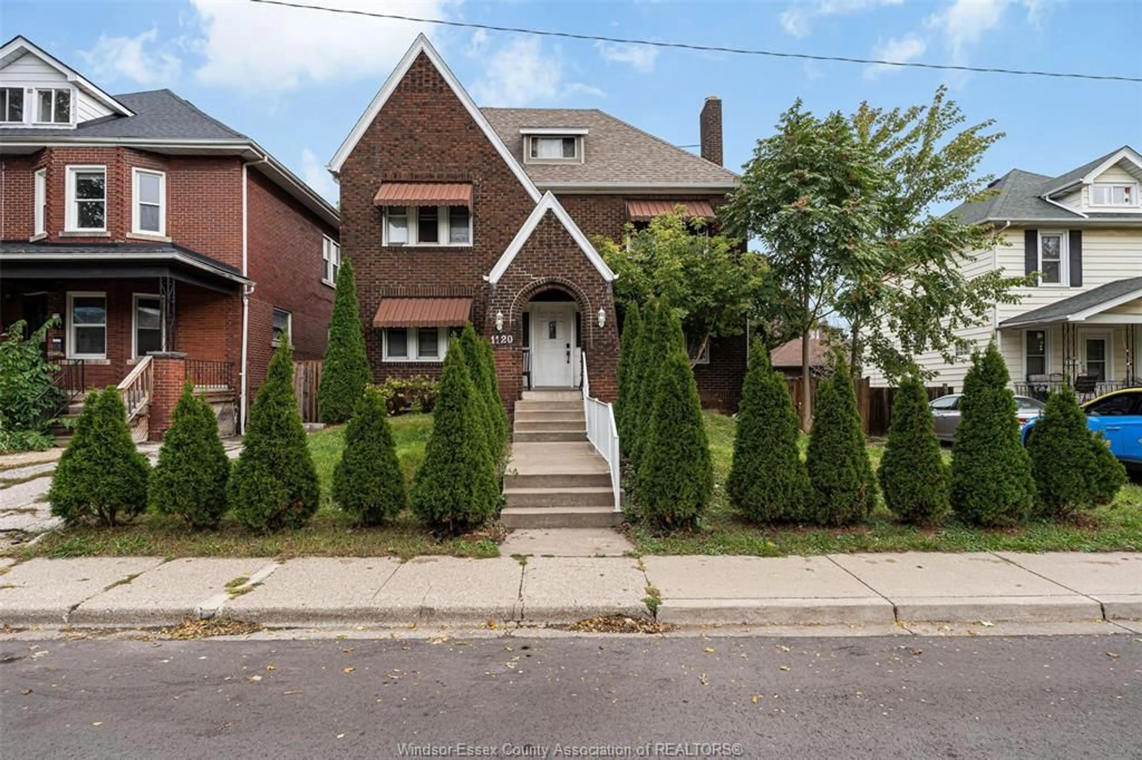 Home with brick exterior material, street for 1120 DOUGALL Ave, Windsor Ontario N8L 0B6