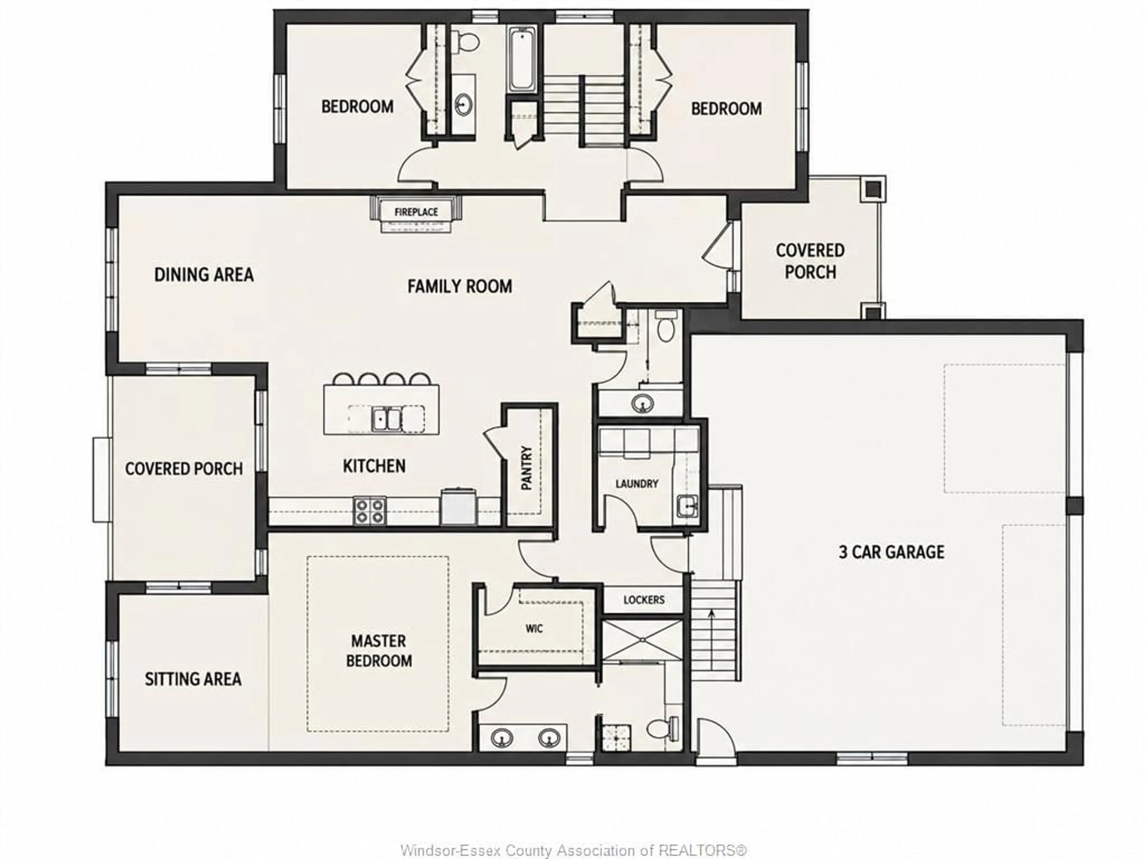 Floor plan for 7371 Garnet Cres, LaSalle Ontario N0R 1J0